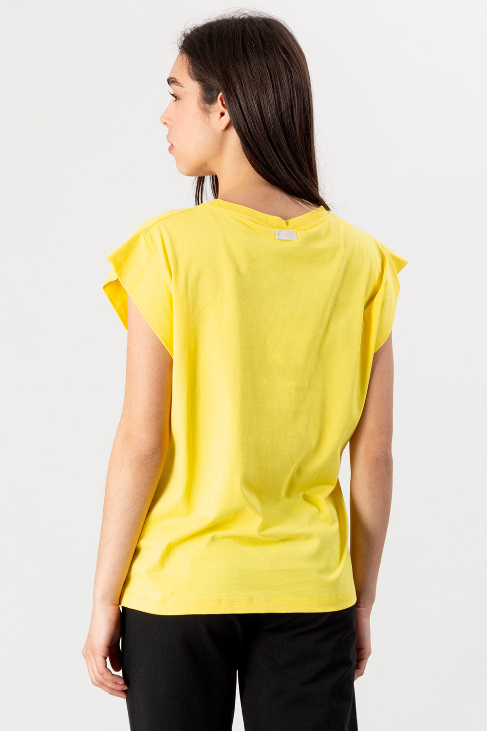 MAGLIA DA DONNA CON GRAFICA ORO