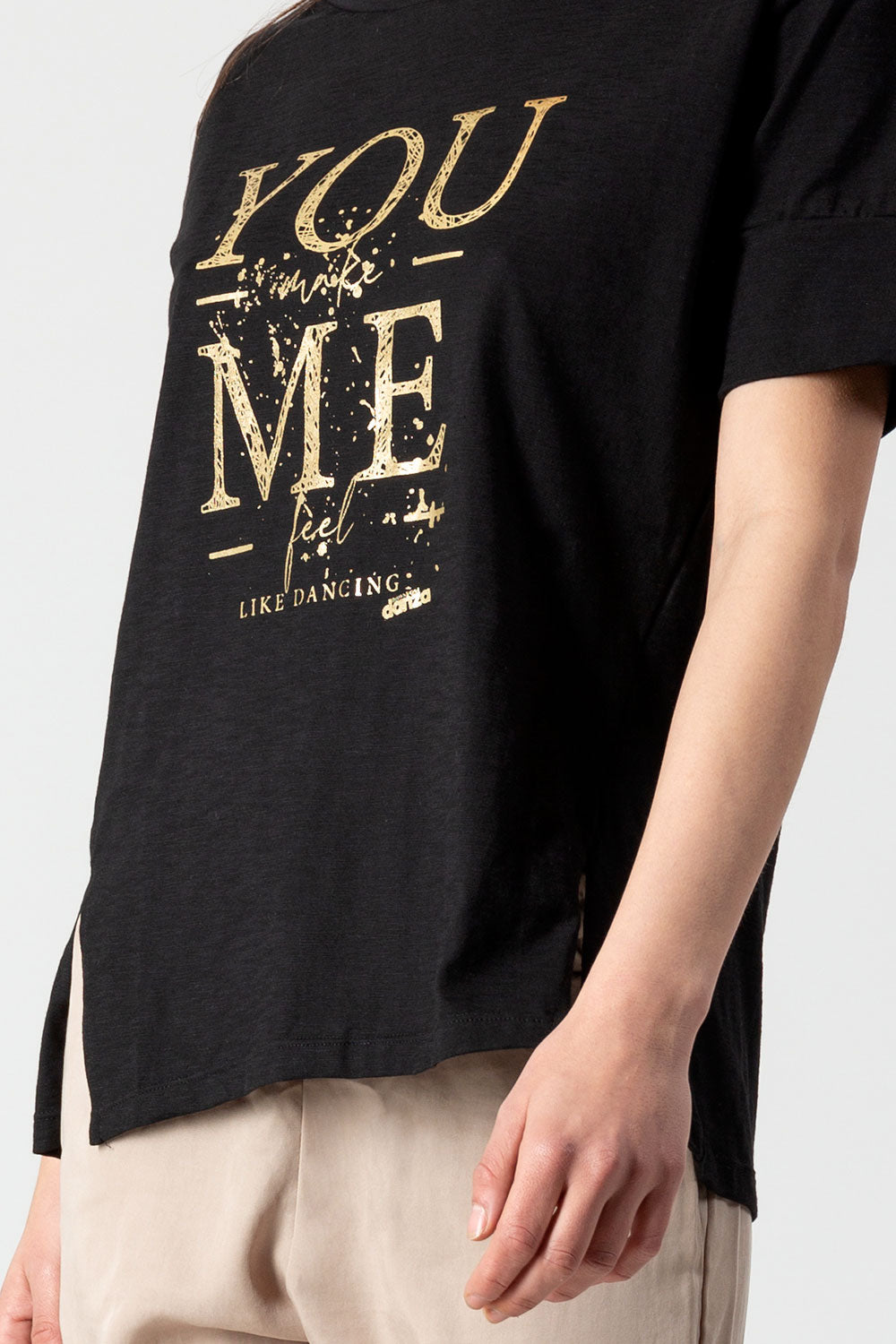 MAGLIA IN JERSEY FIAMMATO