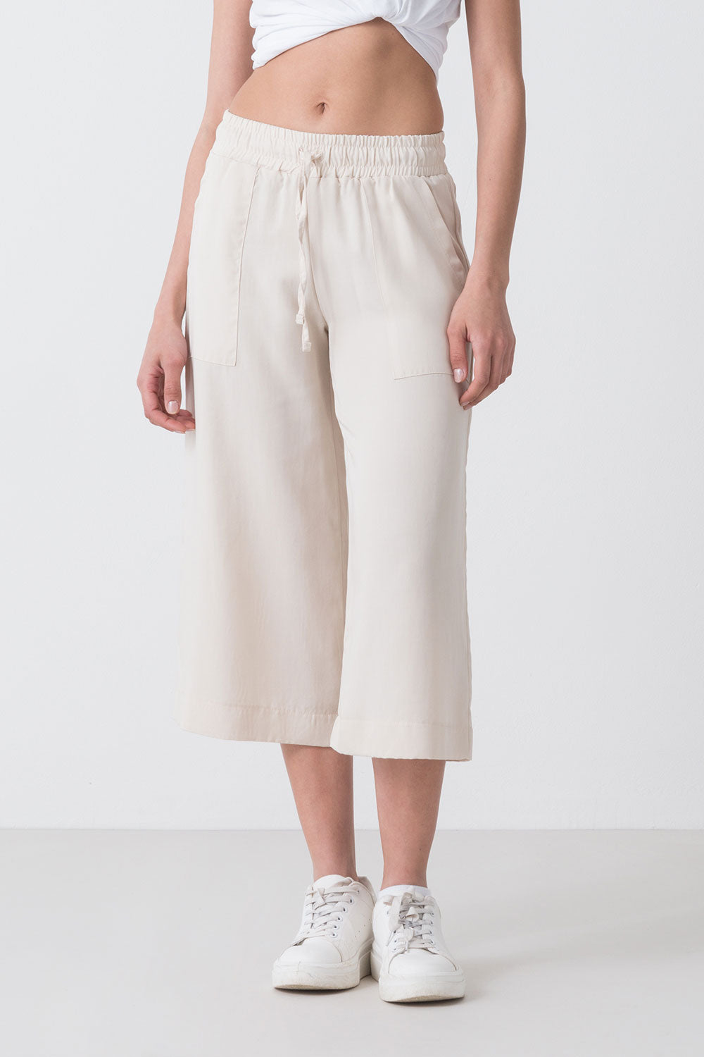 PANTALONE 7/8 IN TENCEL