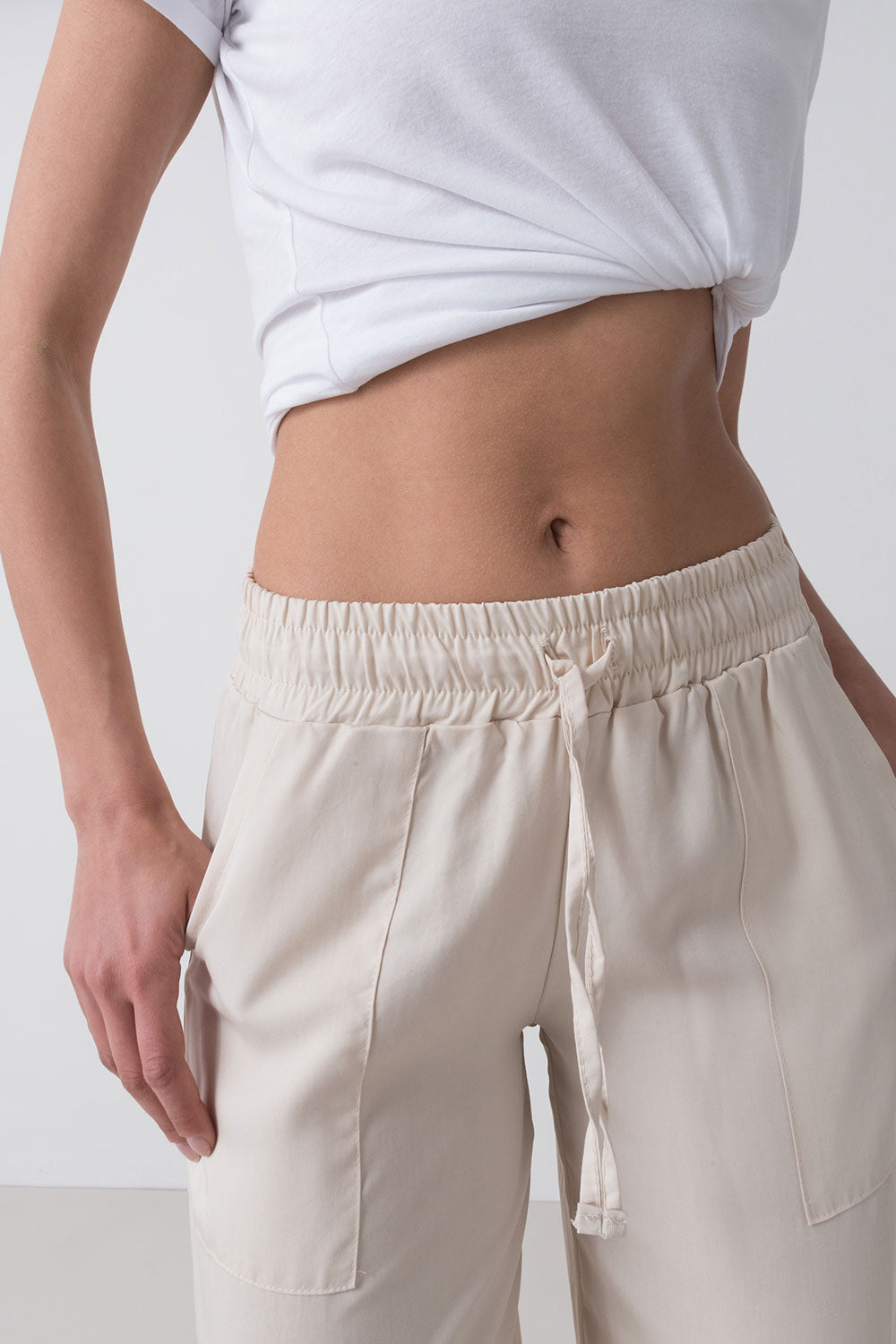 PANTALONE 7/8 IN TENCEL