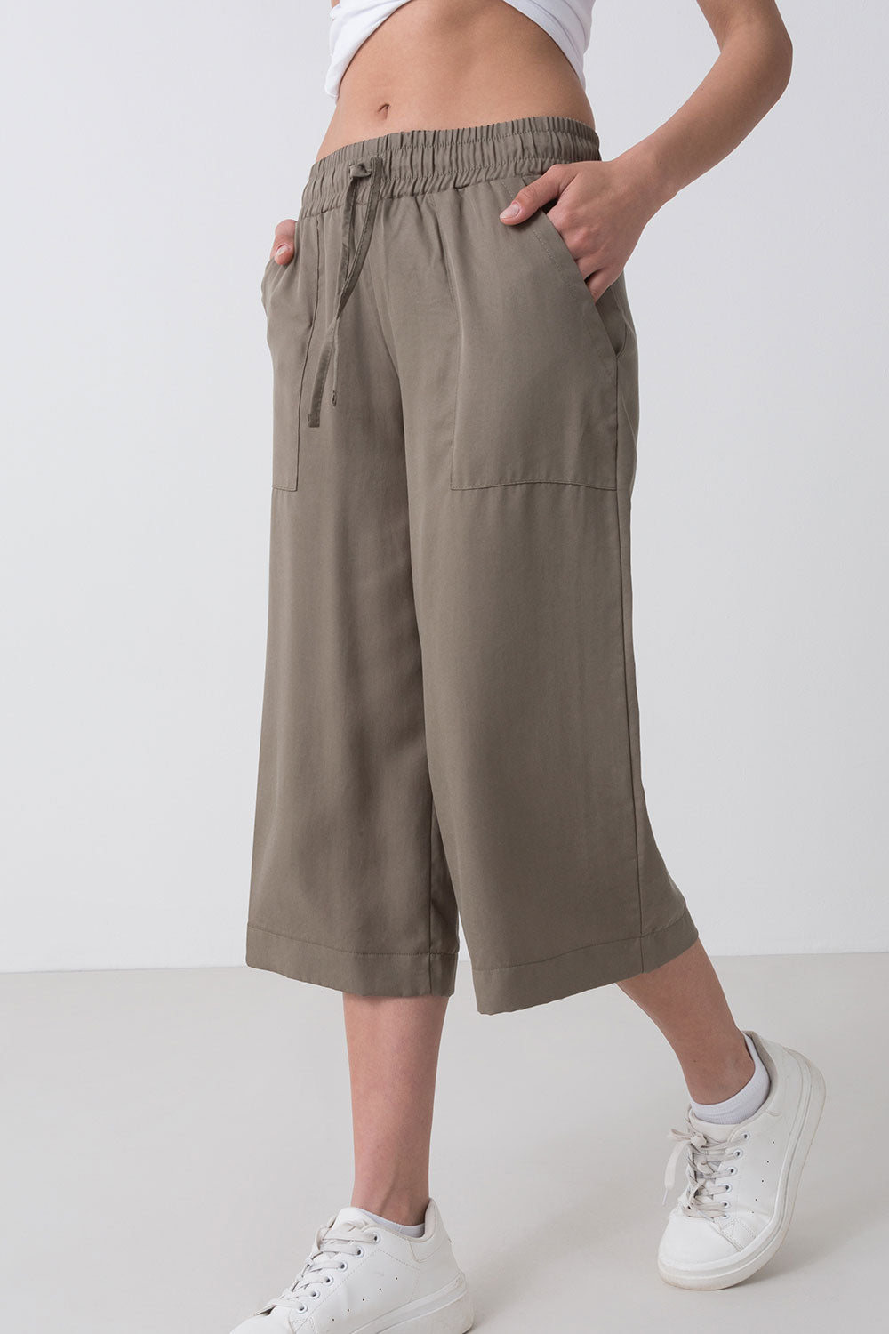 PANTALONE 7/8 IN TENCEL