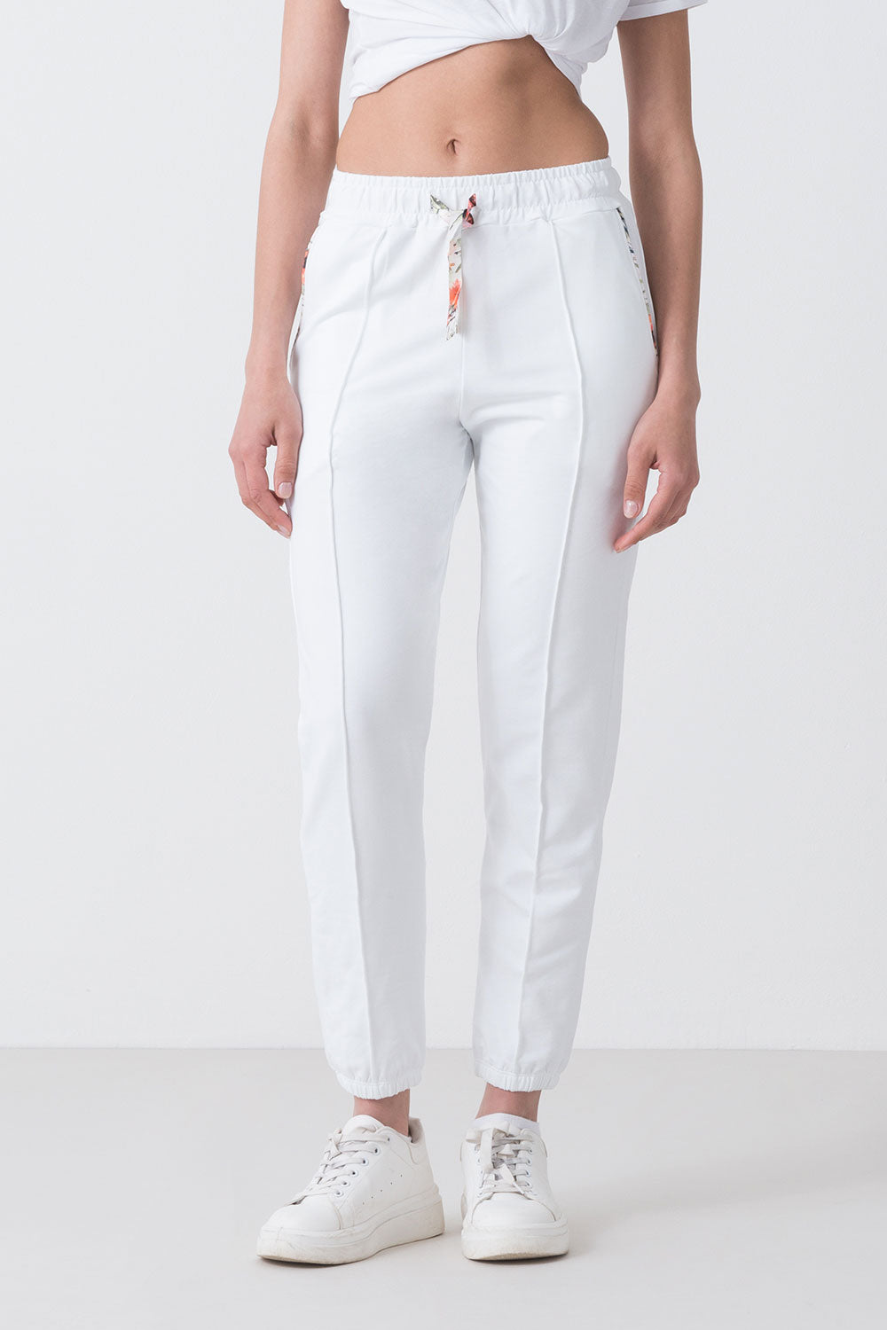 PANTALONE IN FELPA STRETCH