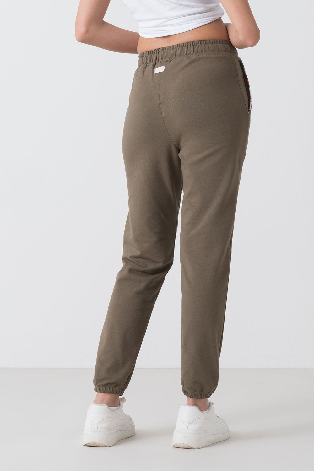 PANTALONE IN FELPA STRETCH