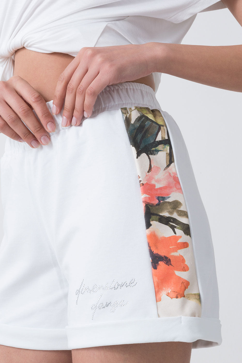 BERMUDA IN FELPINA STRETCH