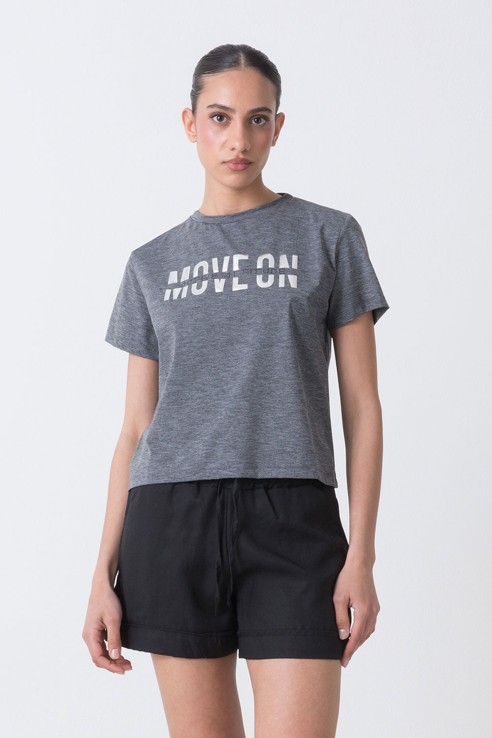 T-SHIRT IN JERSEY TECNICO FIAMMATO