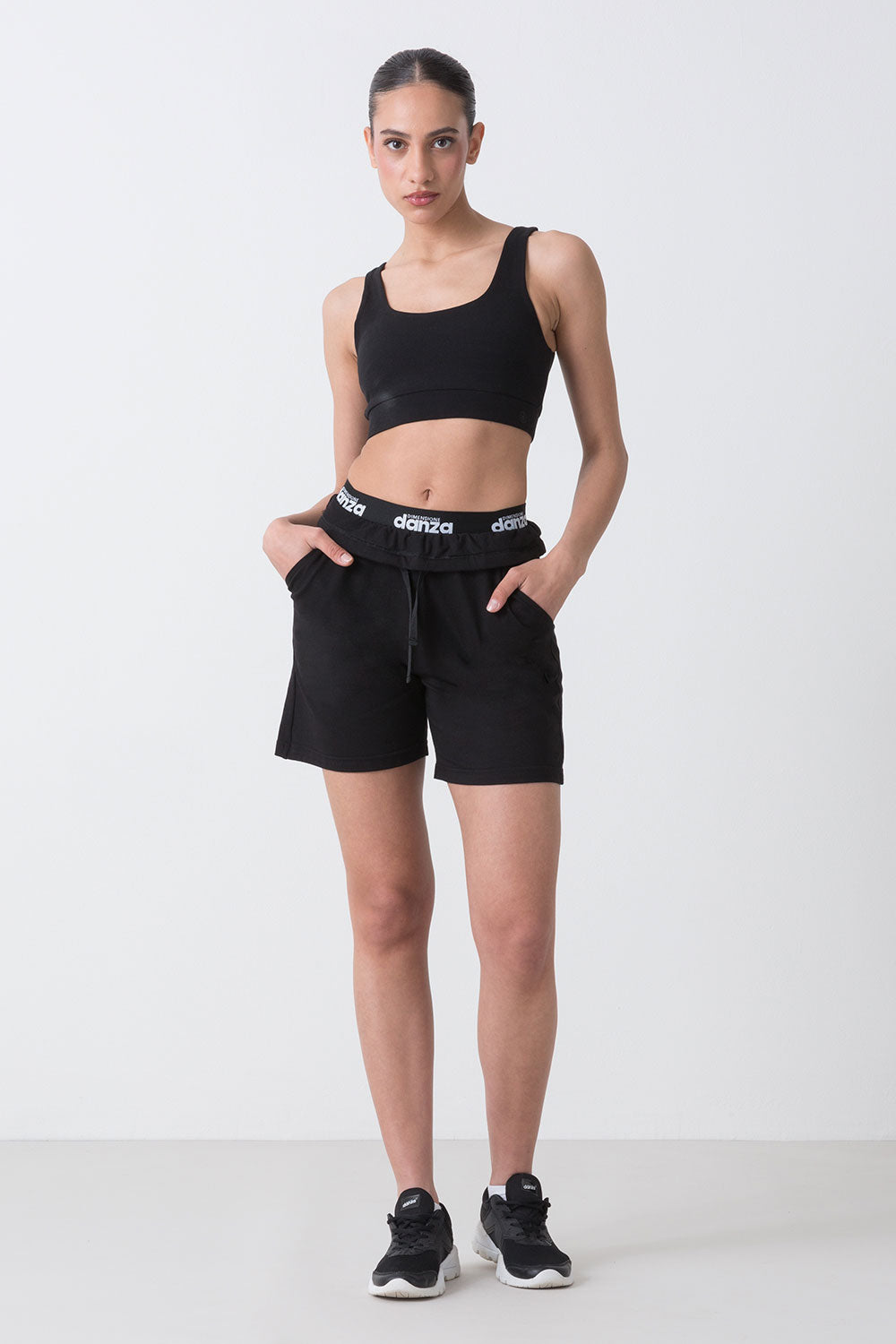 BASIC BERMUDA IN JERSEY ELASTICIZZATO