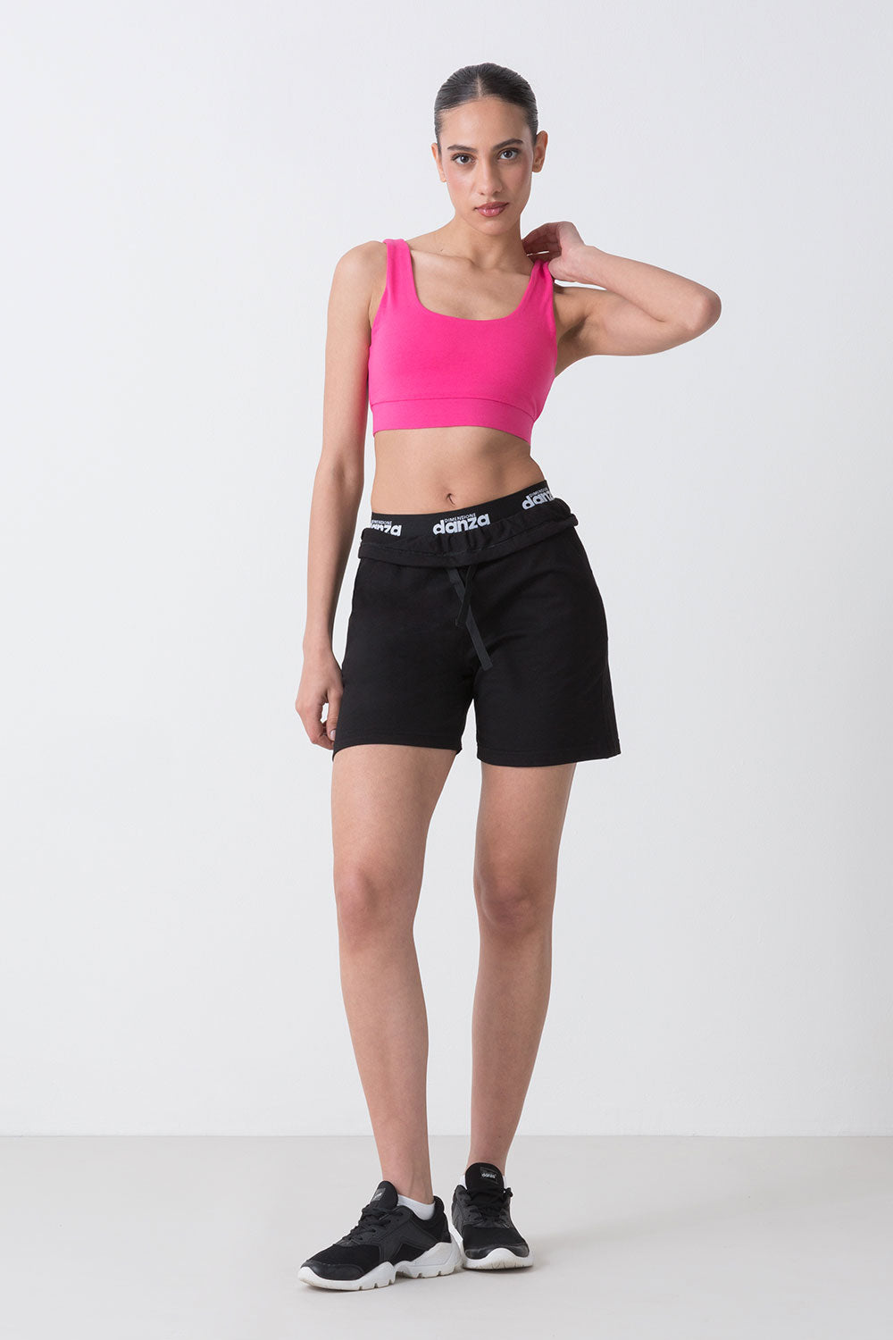 BASIC TOP IN JERSEY ELASTICIZZATO