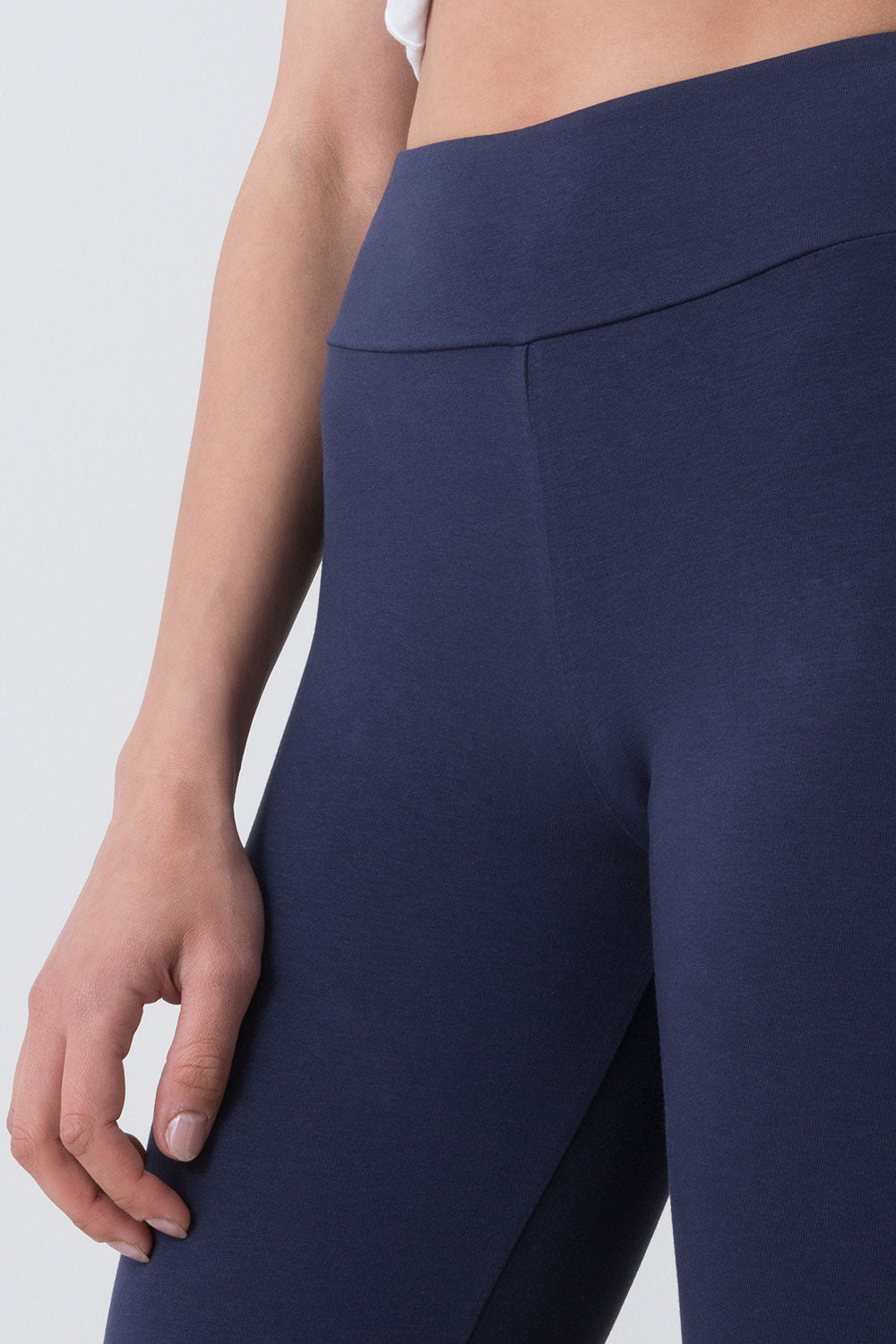 BASIC LEGGINGS 7/8 IN JERSEY ELASTICIZZATO