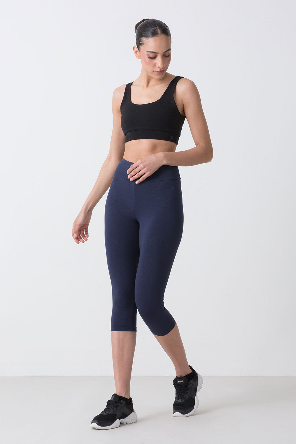 BASIC LEGGINGS CAPRI IN JERSEY STRETCH