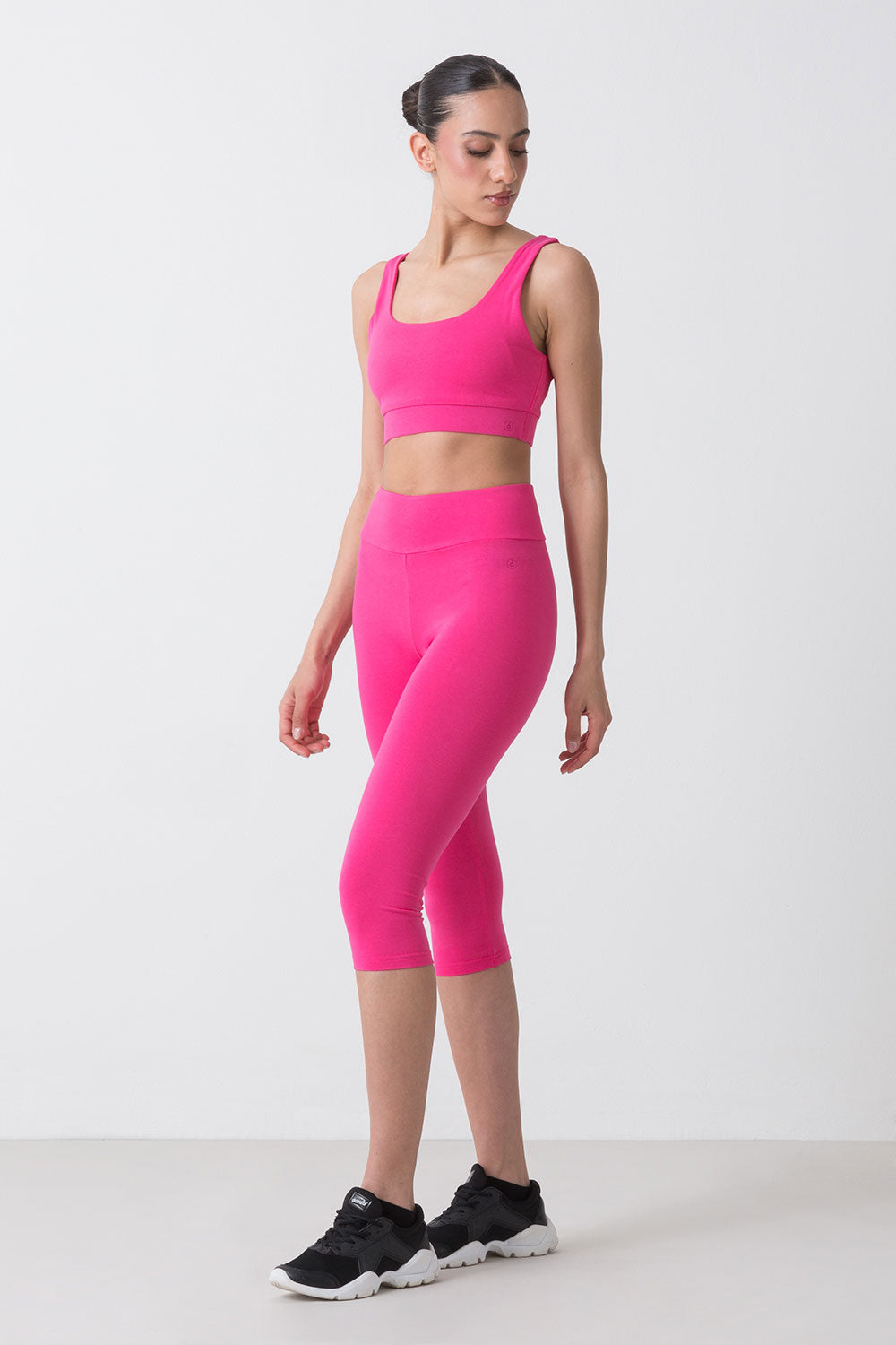 BASIC LEGGINGS CAPRI IN JERSEY STRETCH