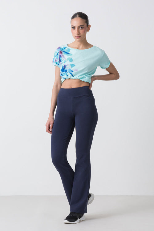 BASIC PANTA JAZZ IN JERSEY ELASTICIZZATO