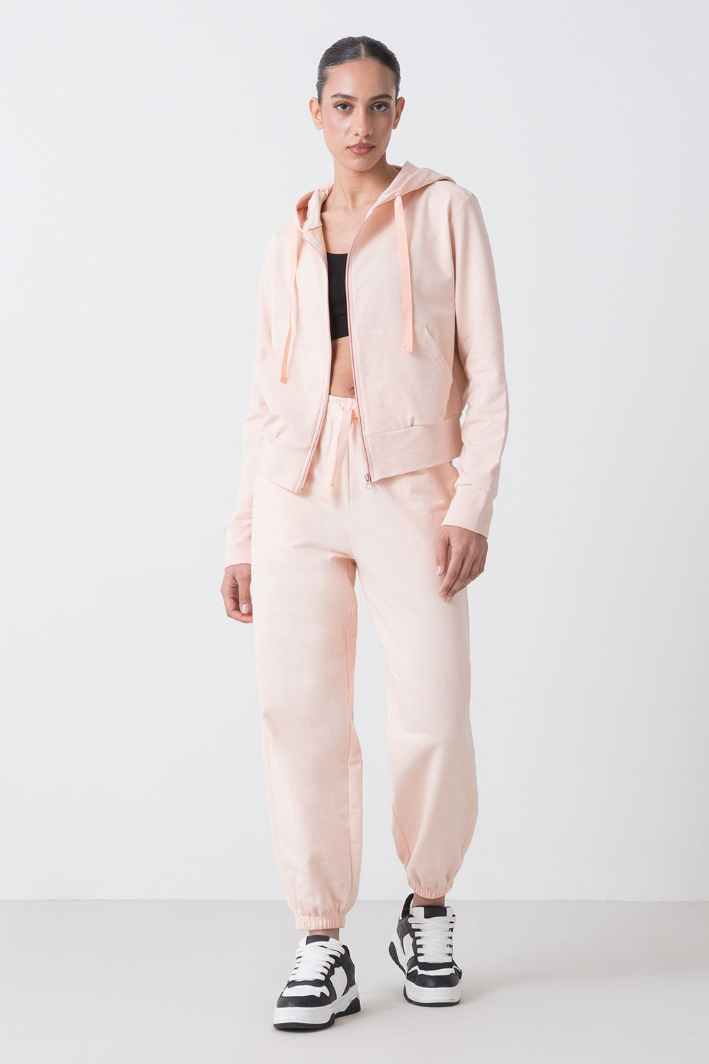 BALLET GIACCA FULL ZIP CON CAPPUCCIO