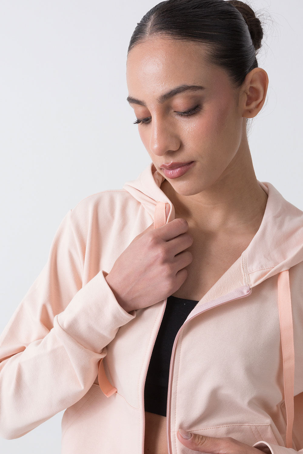 BALLET GIACCA FULL ZIP CON CAPPUCCIO