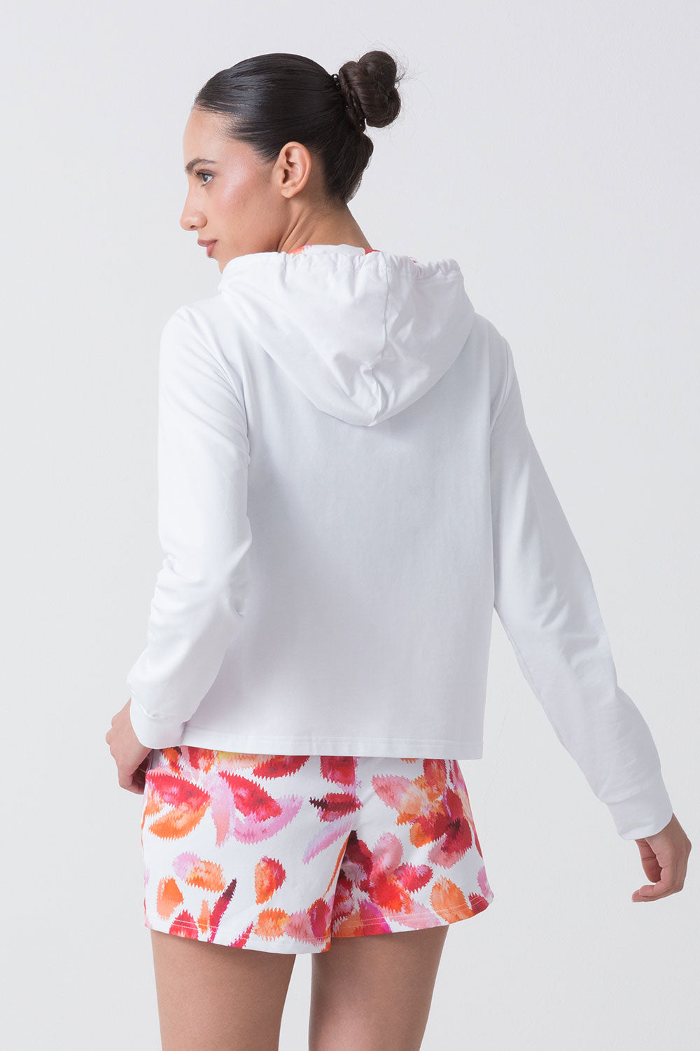 SUMMER GIACCA FULL ZIP CON CAPPUCCIO