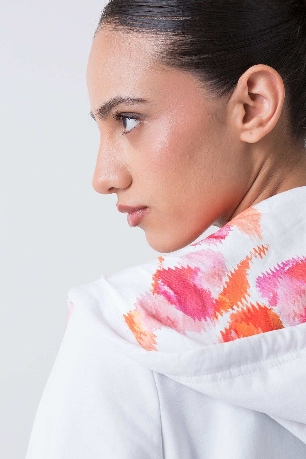 SUMMER GIACCA FULL ZIP CON CAPPUCCIO