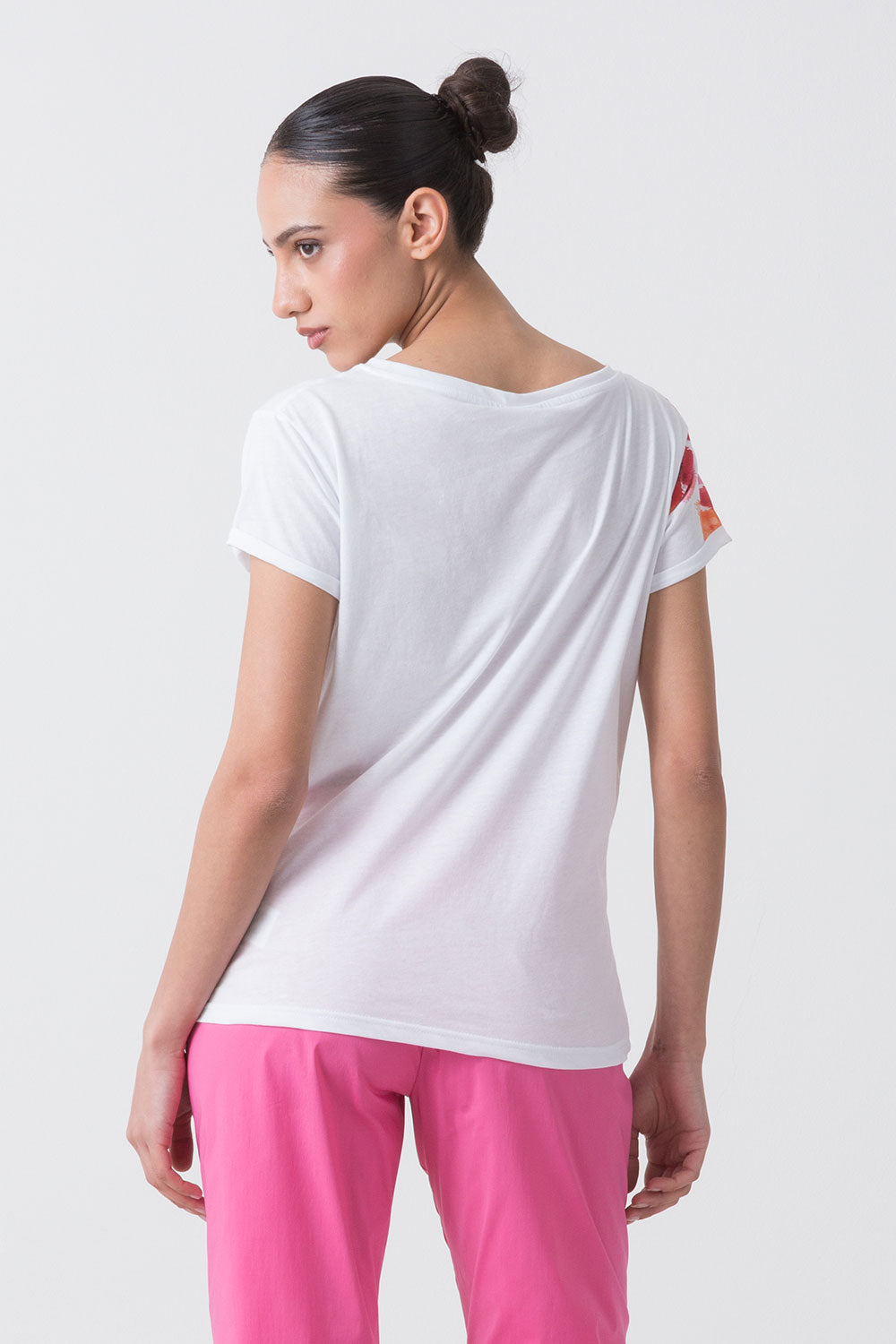 SUMMER T-SHIRT CON STAMPA FLOREALE