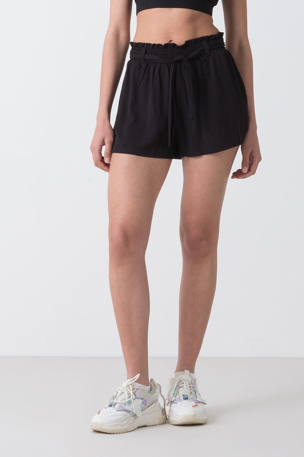 SUMMER SHORTS IN POPELINE DI VISCOSA