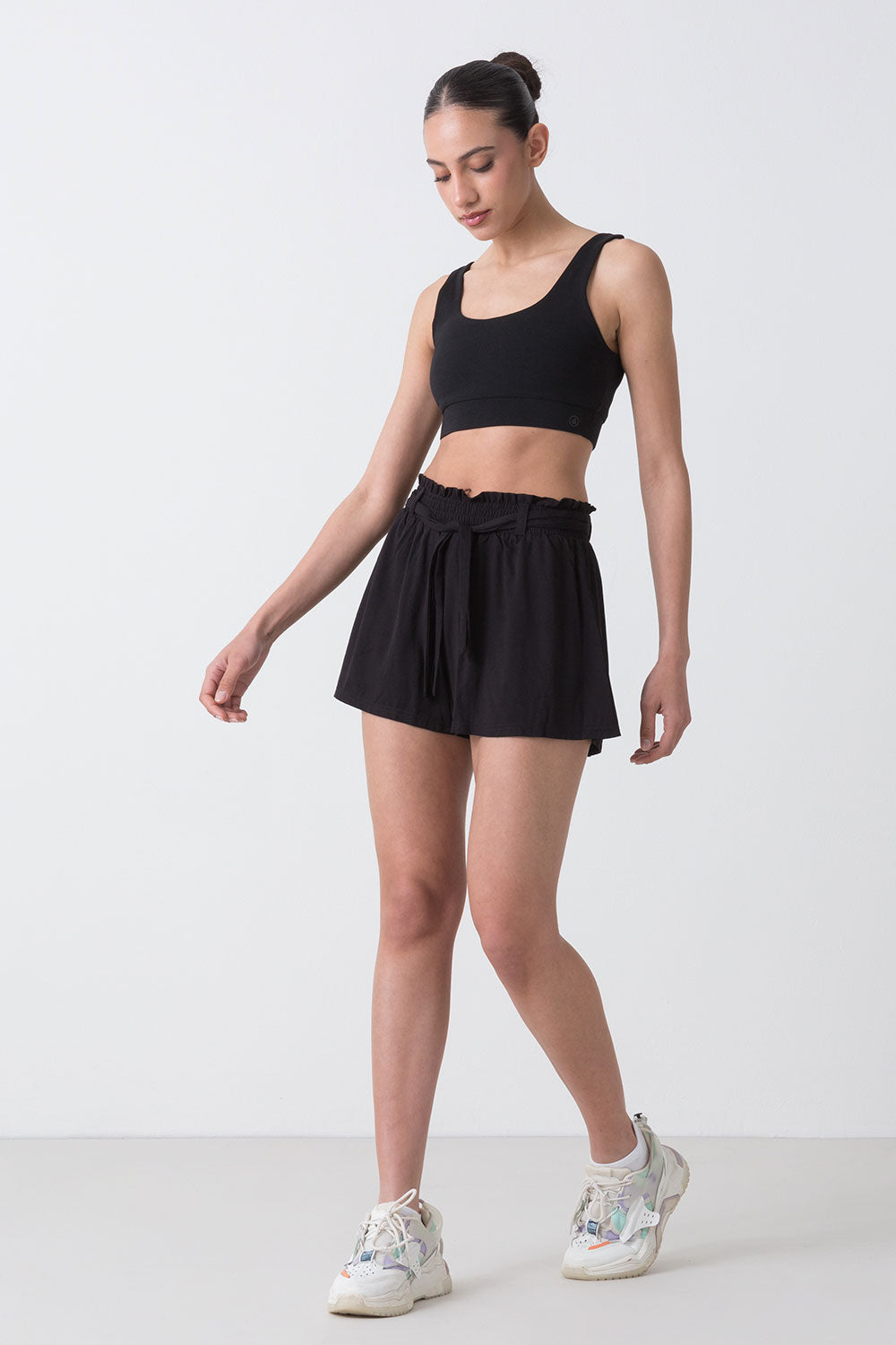 SUMMER SHORTS IN POPELINE DI VISCOSA