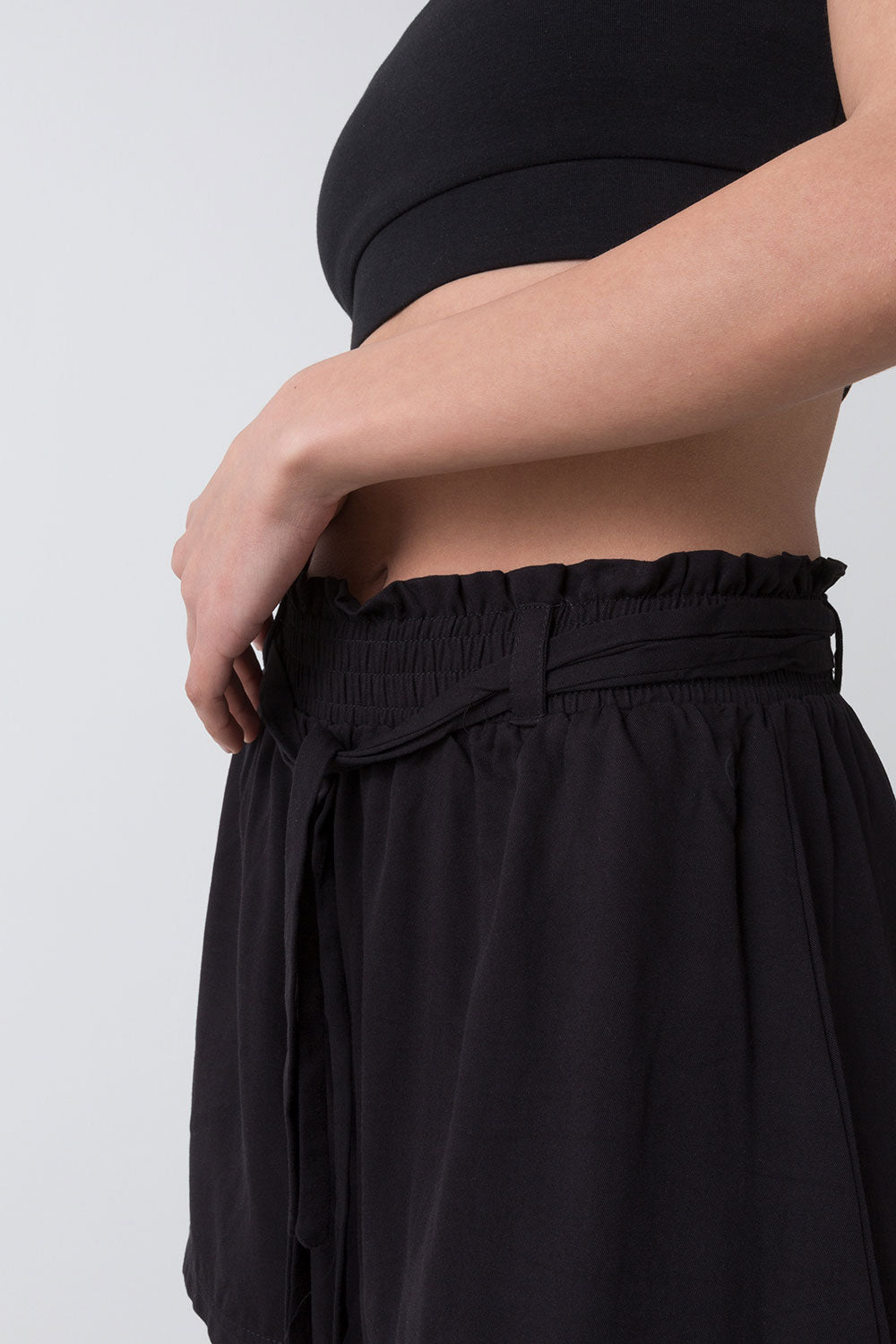 SUMMER SHORTS IN POPELINE DI VISCOSA