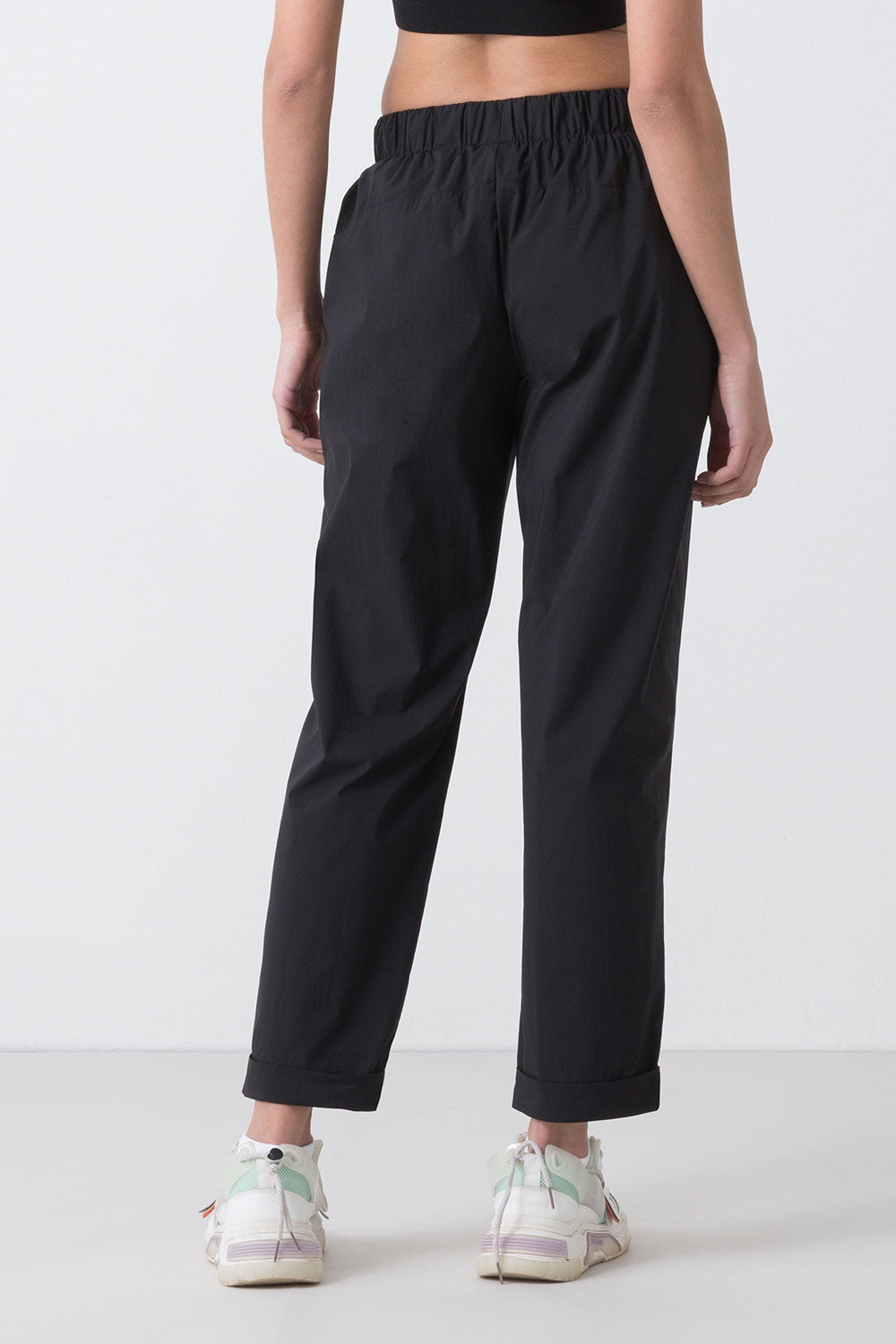 SUMMER PANTALONE IN POPELINE DI COTONE