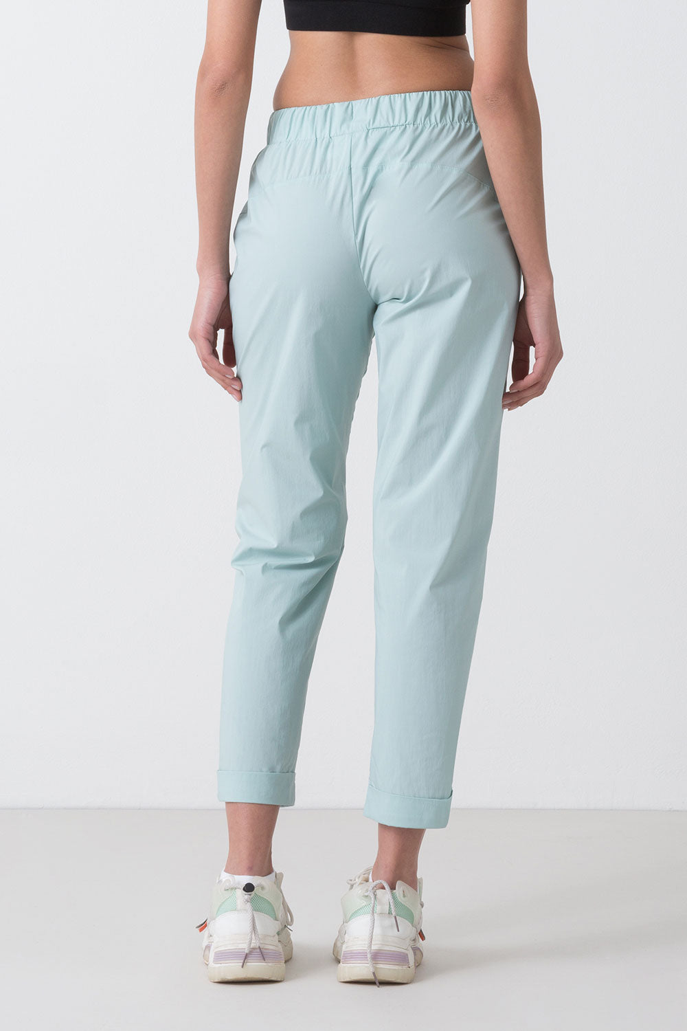 SUMMER PANTALONE IN POPELINE DI COTONE