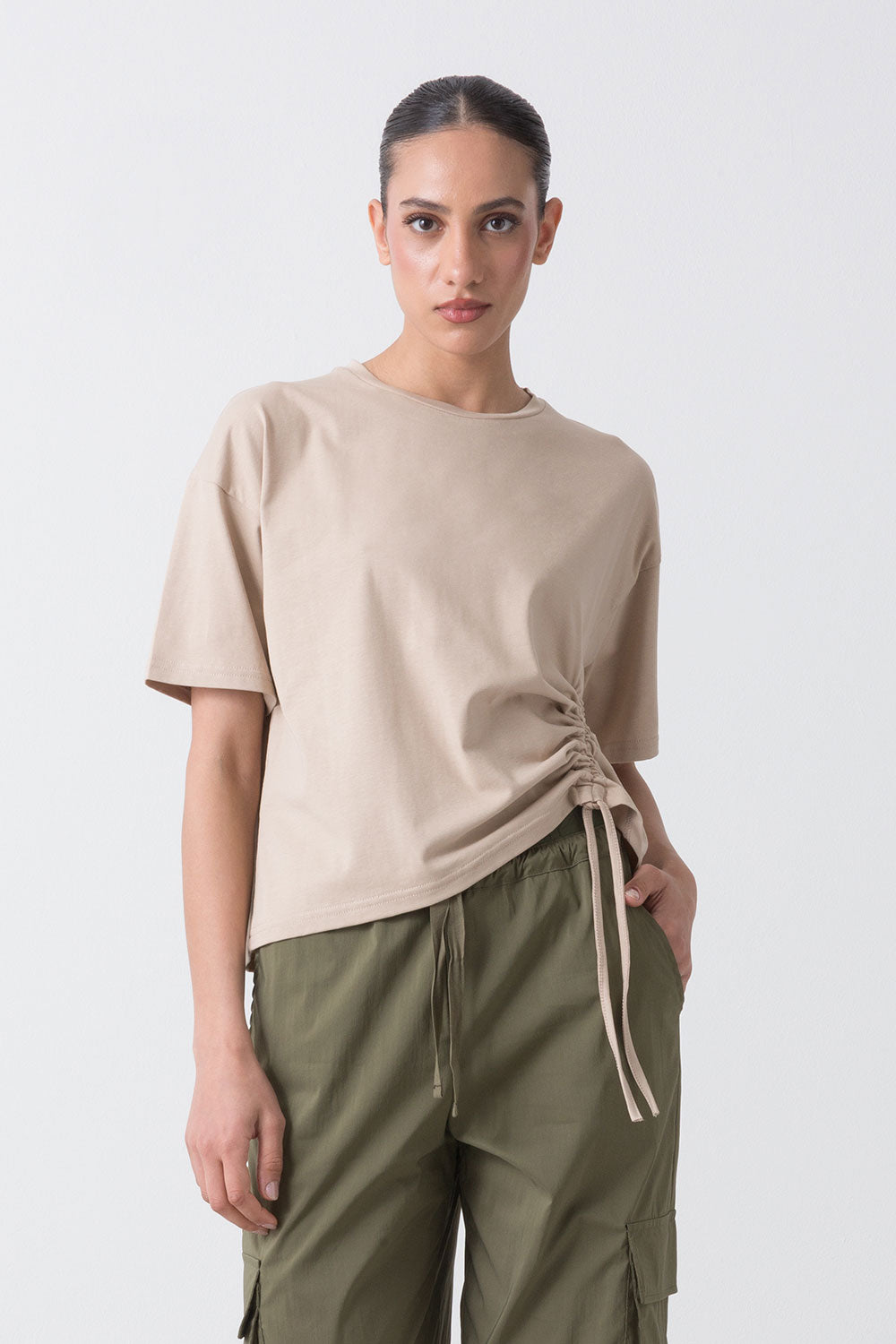 CITY T-SHIRT CON COULISSE