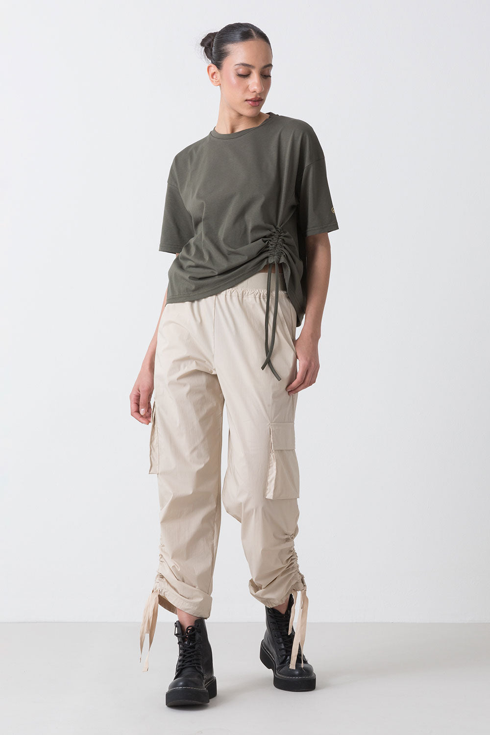 CITY T-SHIRT CON COULISSE