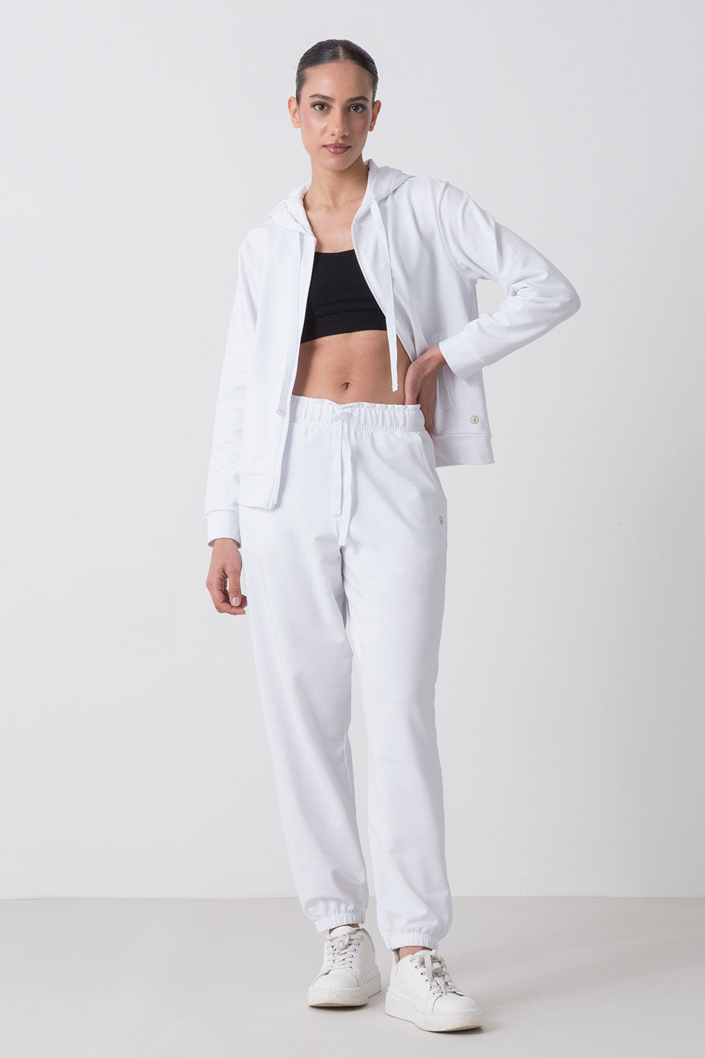 CITY GIACCA FULL ZIP CON CAPPUCCIO