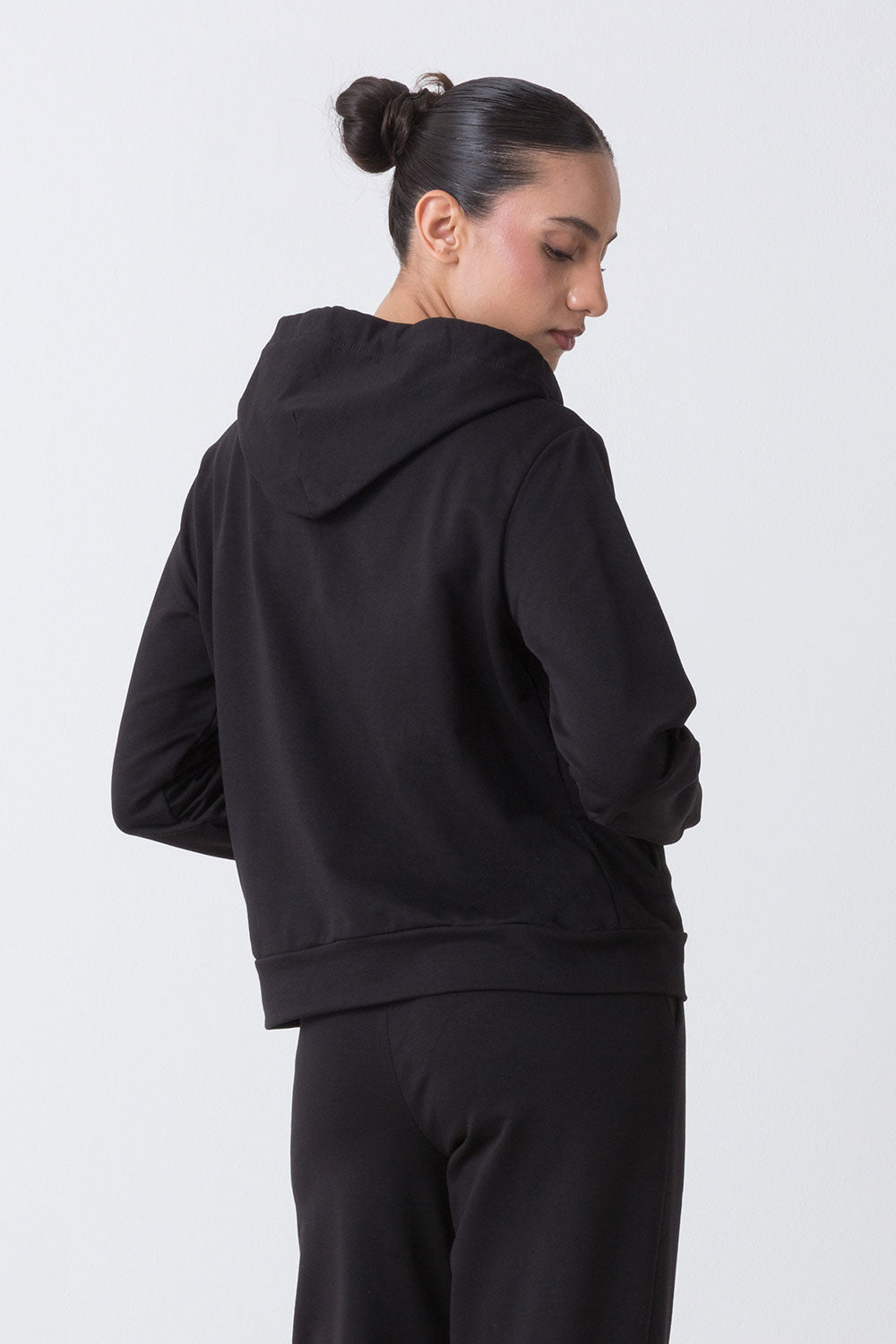 CITY GIACCA FULL ZIP CON CAPPUCCIO