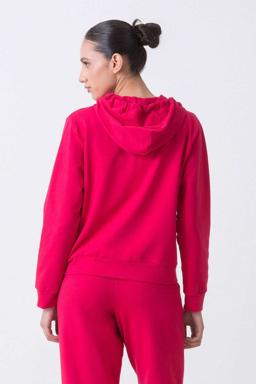 CITY GIACCA FULL ZIP CON CAPPUCCIO