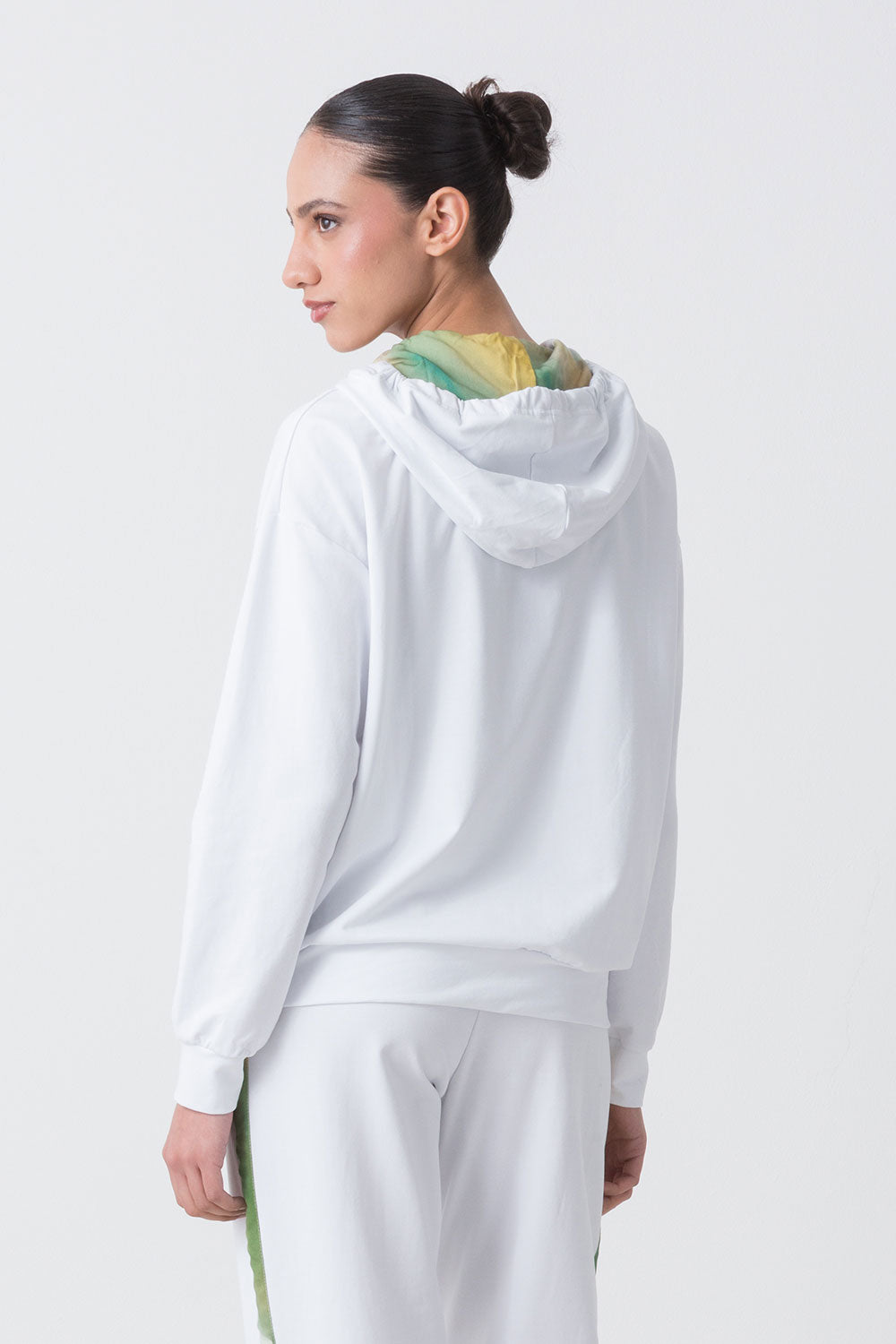 CITY GIACCA FULL ZIP CON CAPPUCCIO