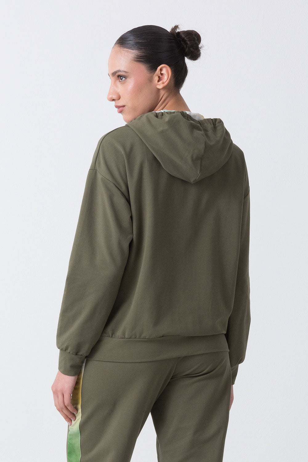 CITY GIACCA FULL ZIP CON CAPPUCCIO