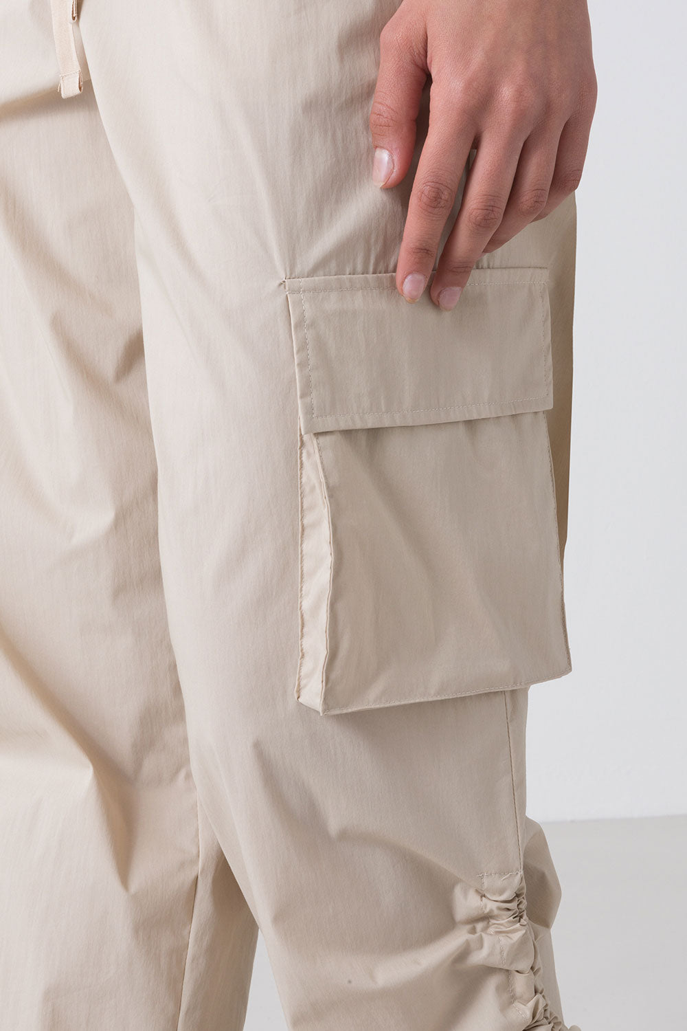 CITY PANTALONE CARGO IN POPELINE DI COTONE