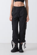 CITY PANTALON CARGO EN POPELINE DE COTON