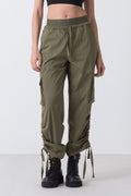 CITY PANTALÓN CARGO DE POPELINA DE ALGODÓN