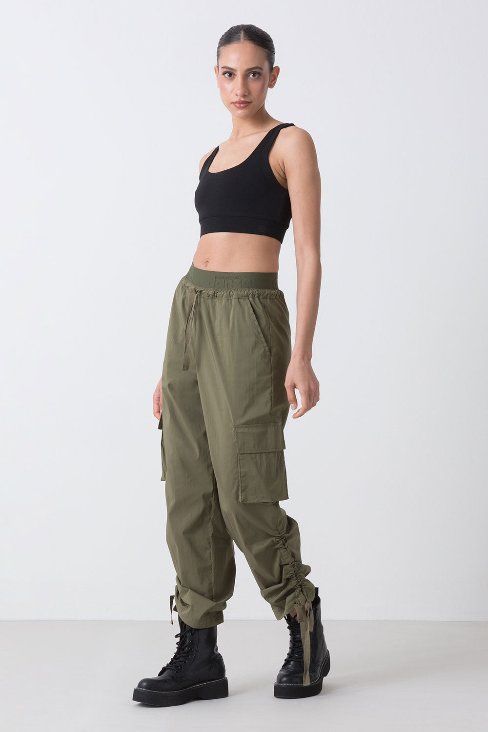 CITY PANTALONE CARGO IN POPELINE DI COTONE