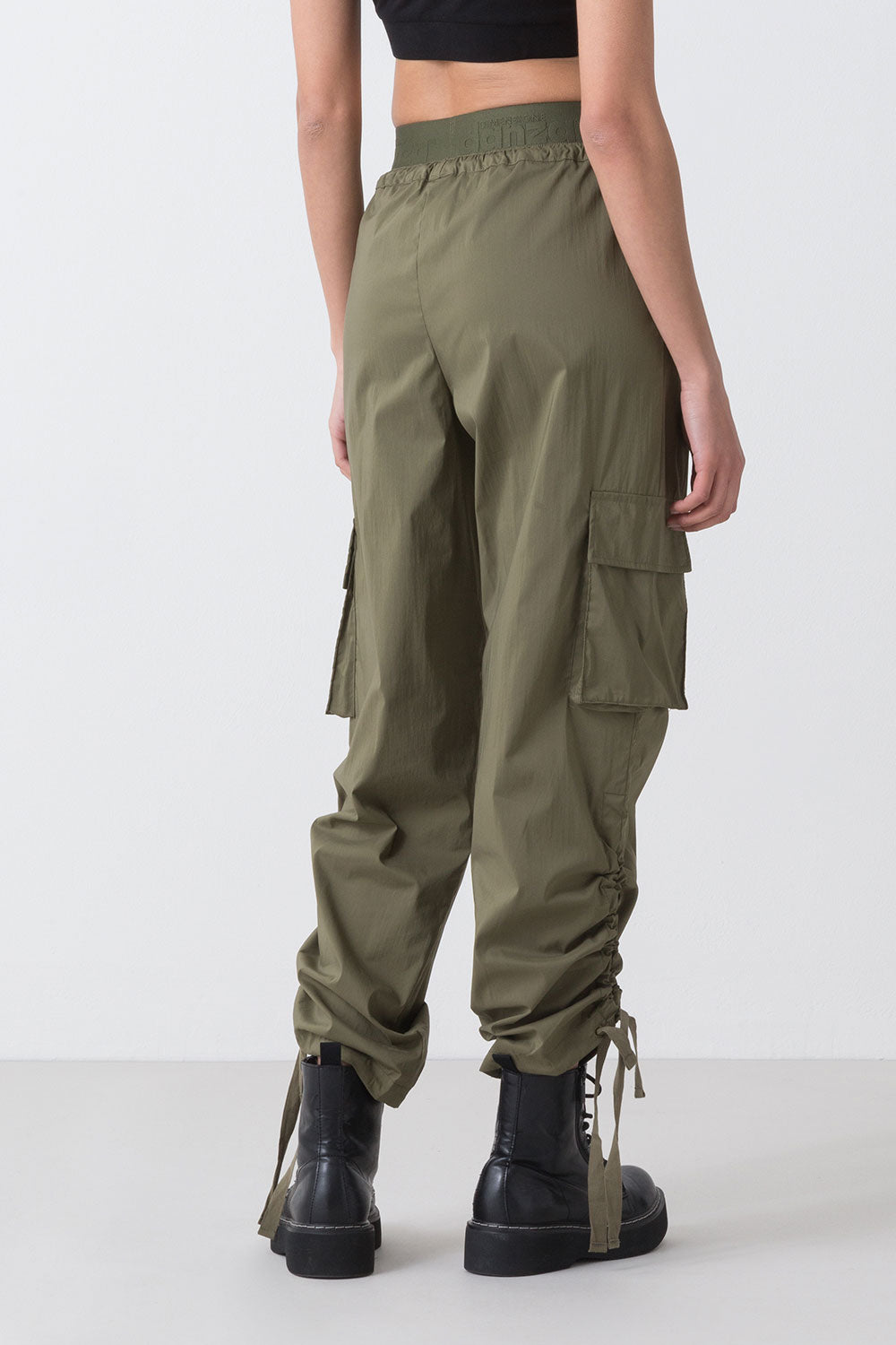 CITY PANTALONE CARGO IN POPELINE DI COTONE