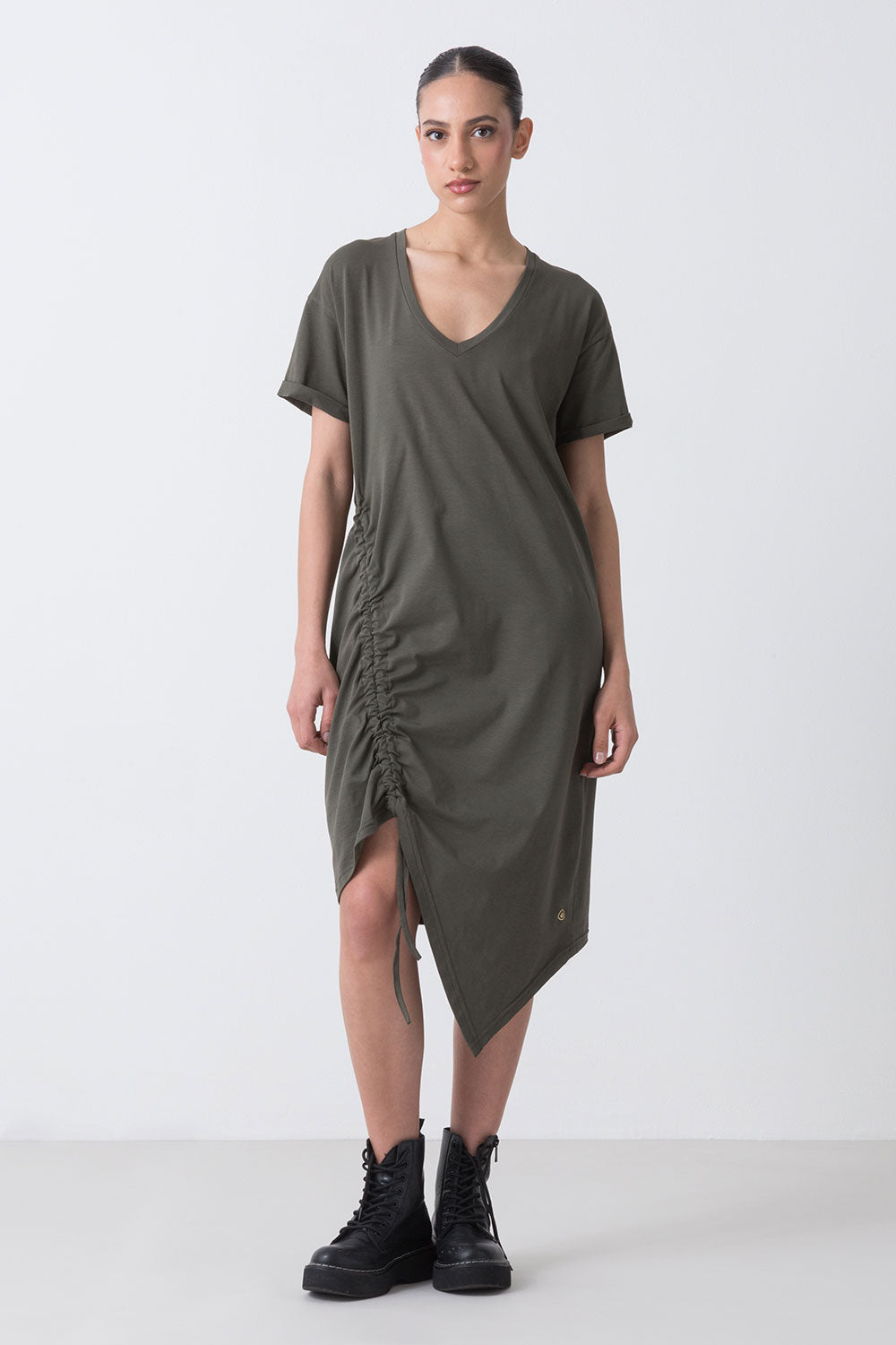 SUMMER KJOLE I ELASTISK JERSEY