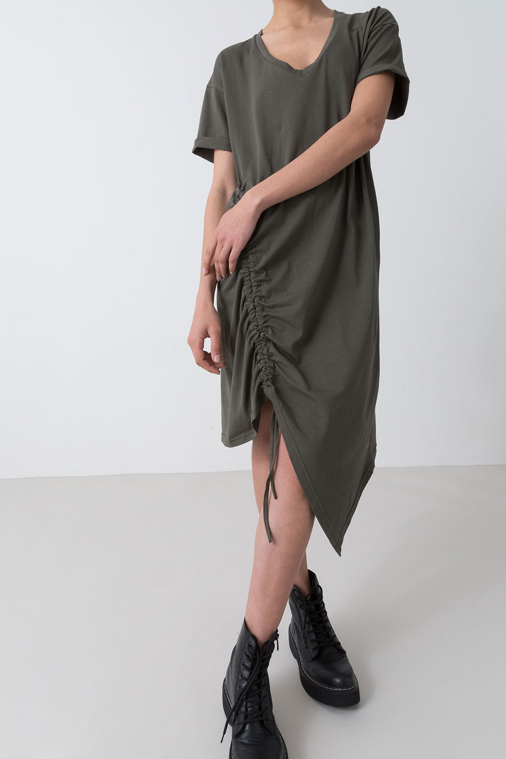 SUMMER ABITO IN JERSEY ELASTICIZZATO