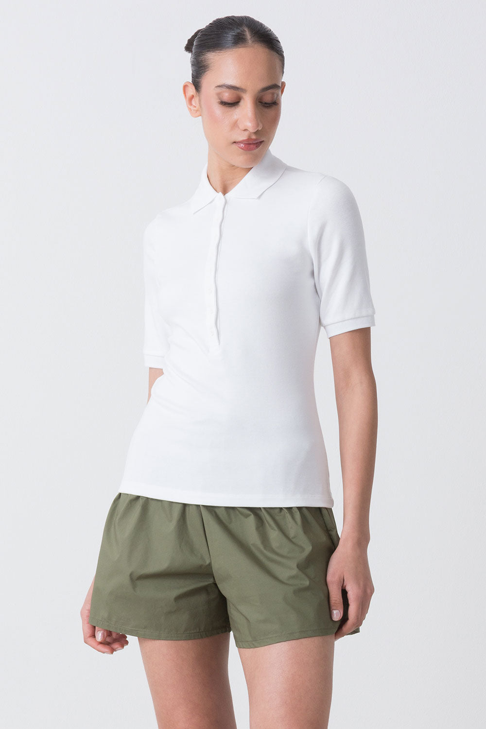 CITY POLO A MANICHE CORTE