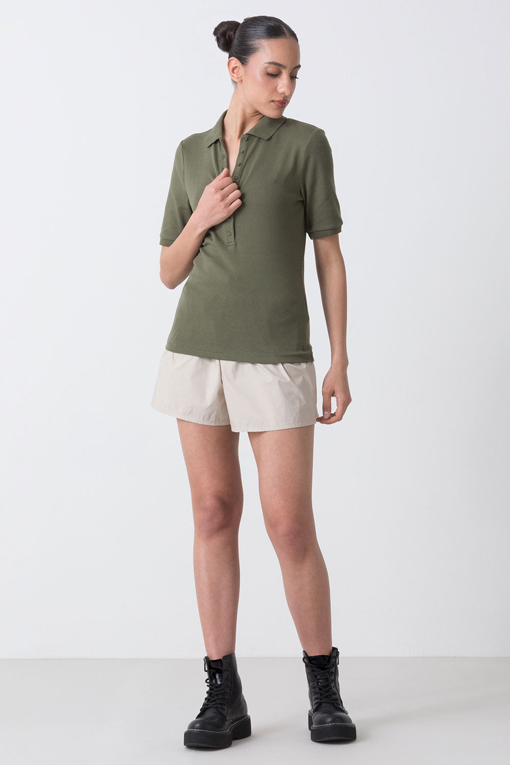 CITY POLO A MANICHE CORTE