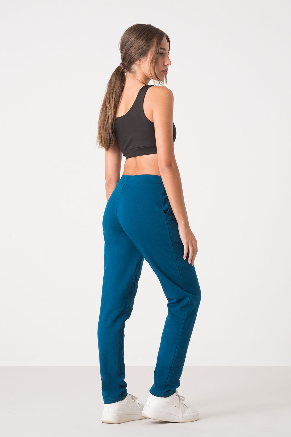 PANTALONE REGULAR FIT STRETTO AL FONDO
