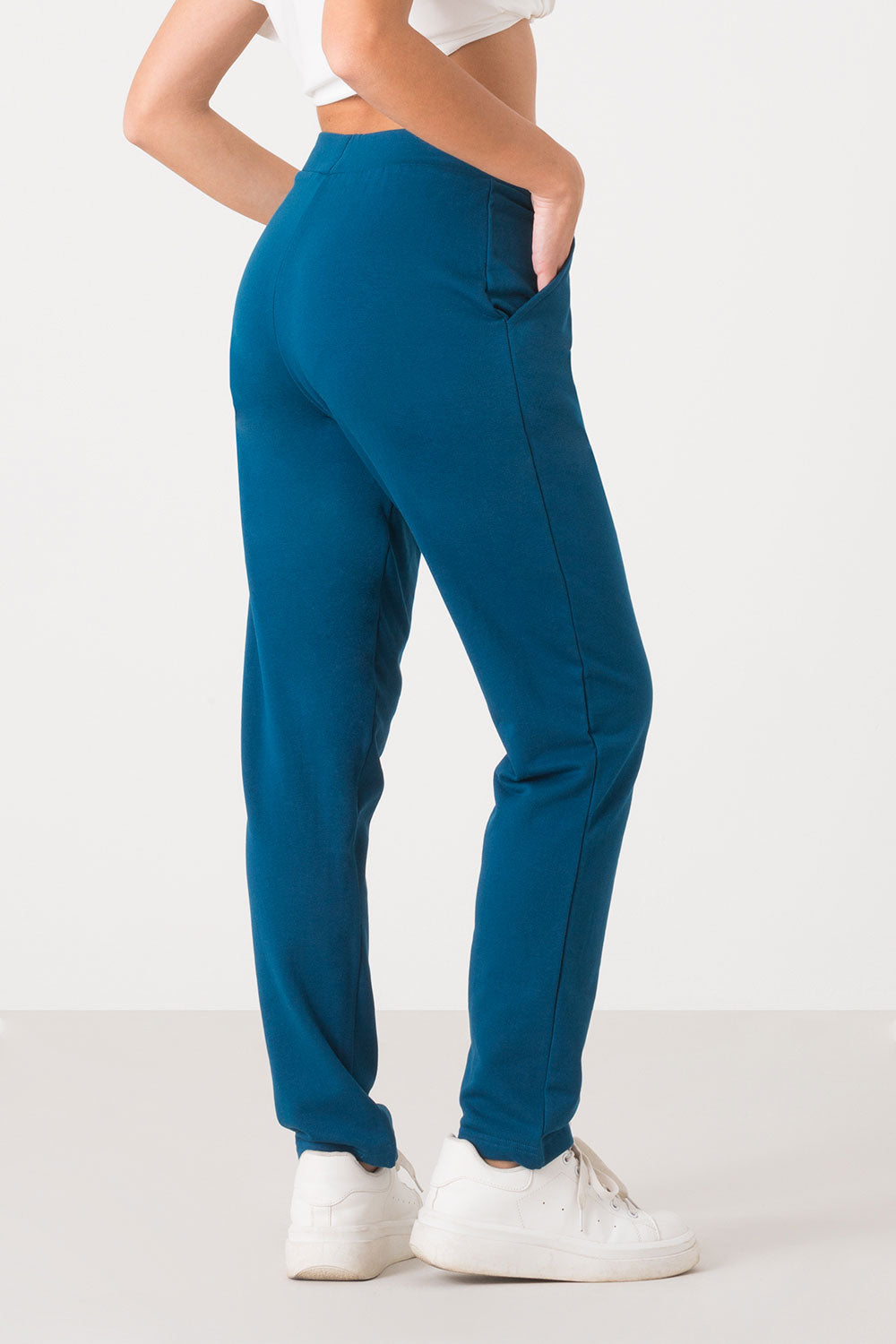 PANTALONE REGULAR FIT STRETTO AL FONDO