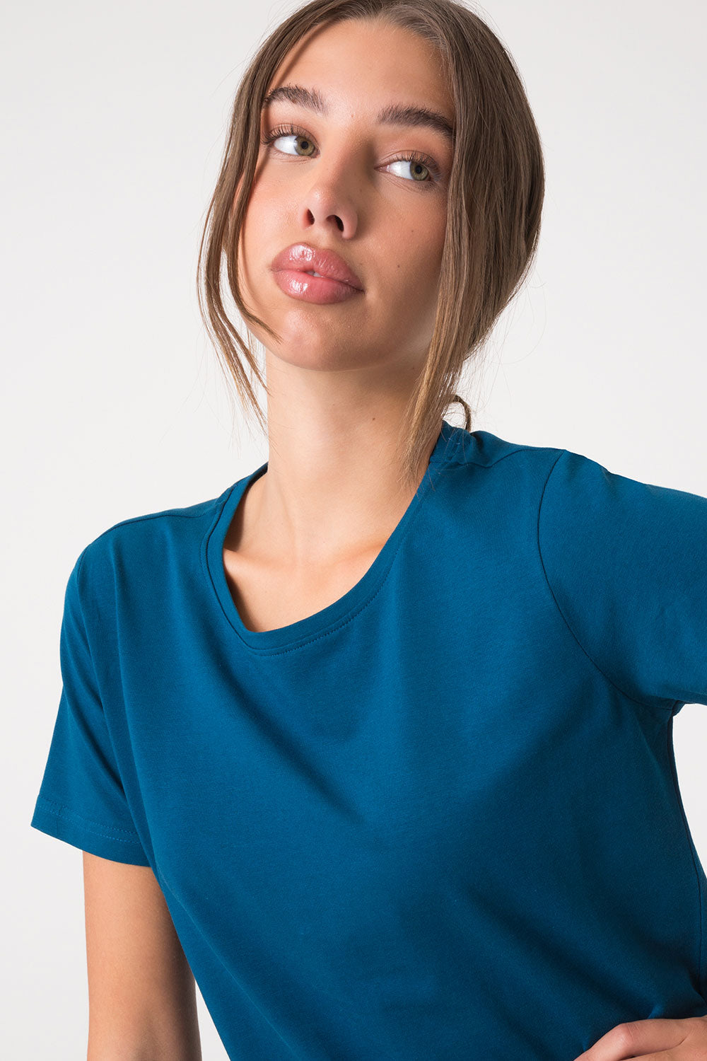 T-SHIRT IN JERSEY STRETCH LEGGERO