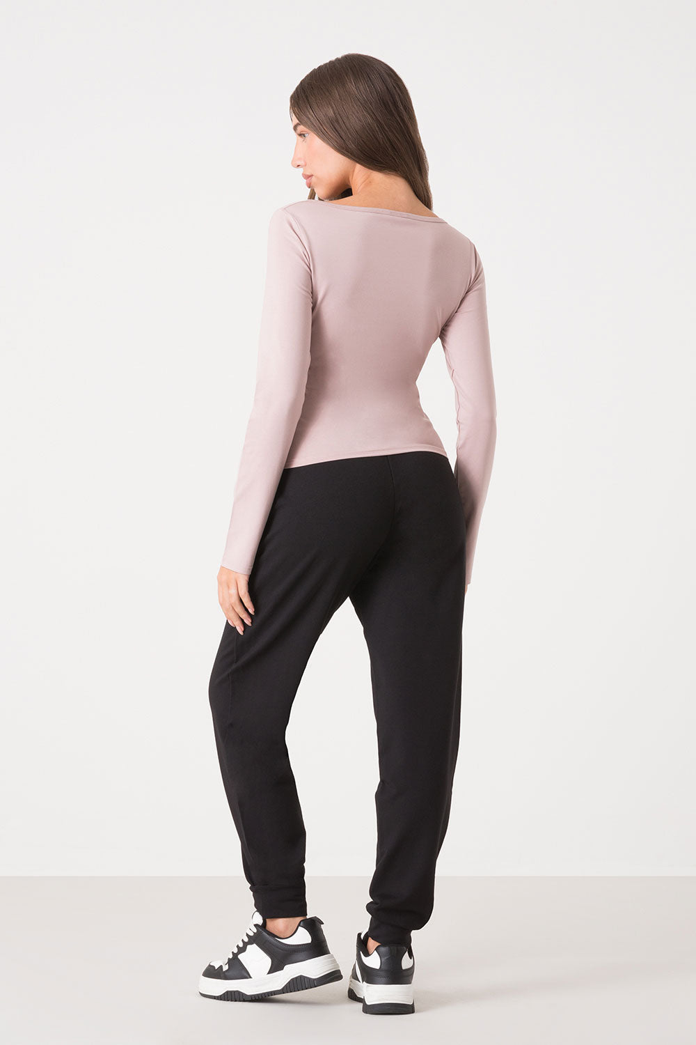 T-SHIRT L/S CON DETTAGLIO