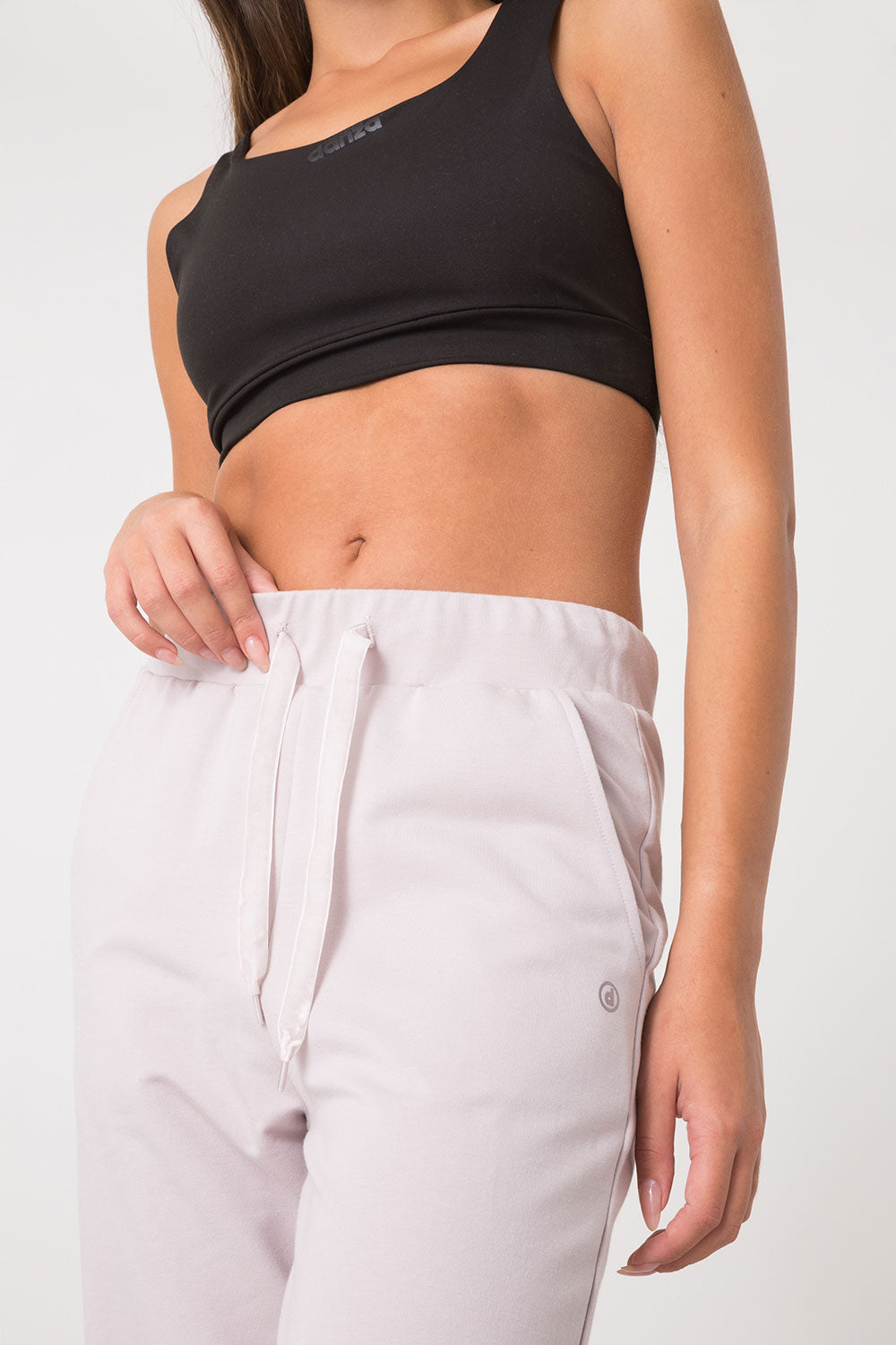 PANTALONE MODAL STRETCH CON POLSINO AL FONDO