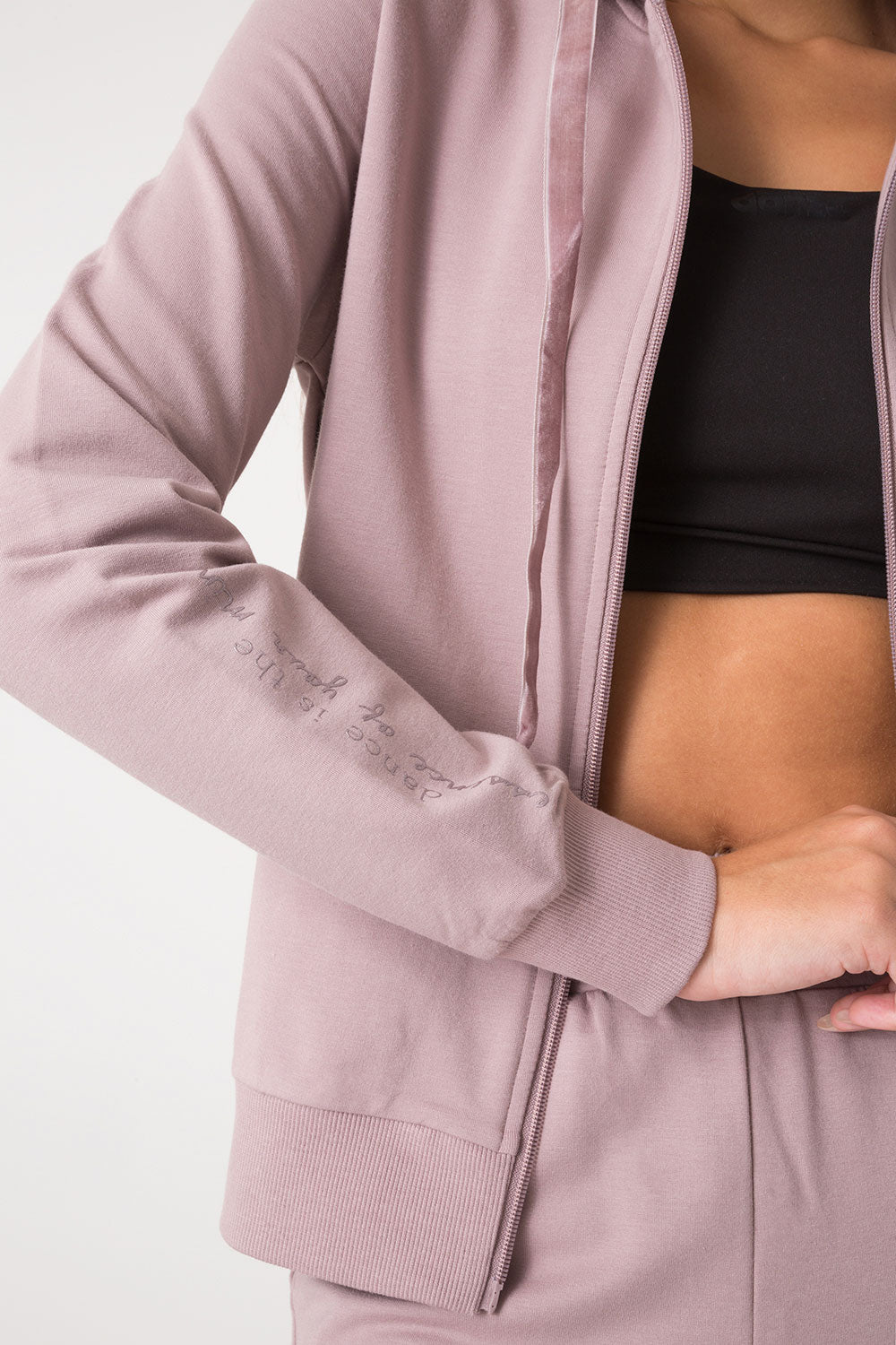 GIACCA FULL ZIP CON CAPPUCCIO