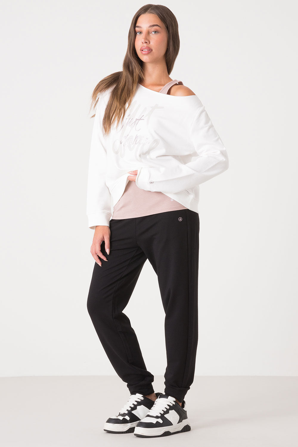 COMPLETO FELPA E TOP IN MODAL STRETCH