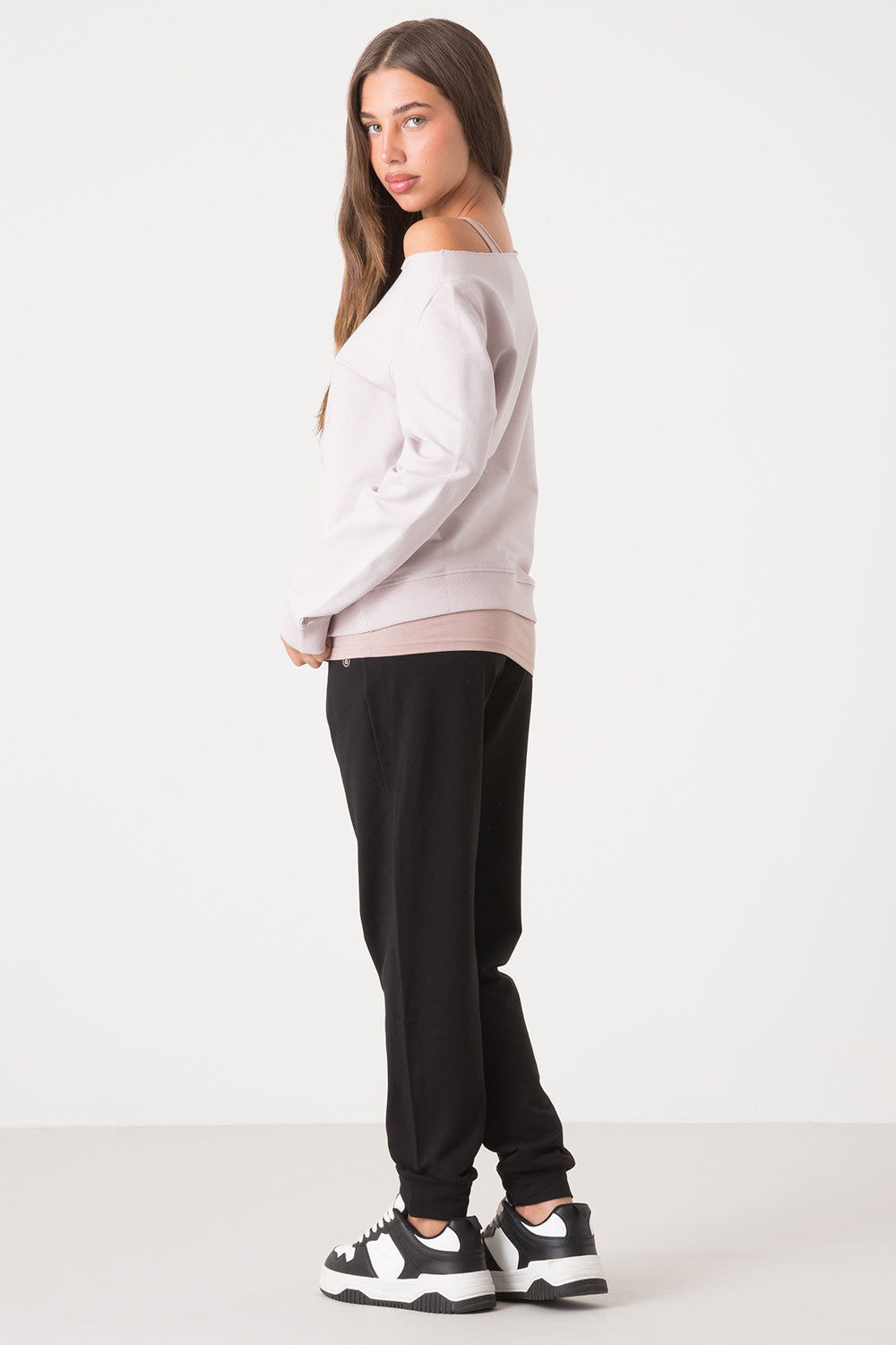 COMPLETO FELPA E TOP IN MODAL STRETCH