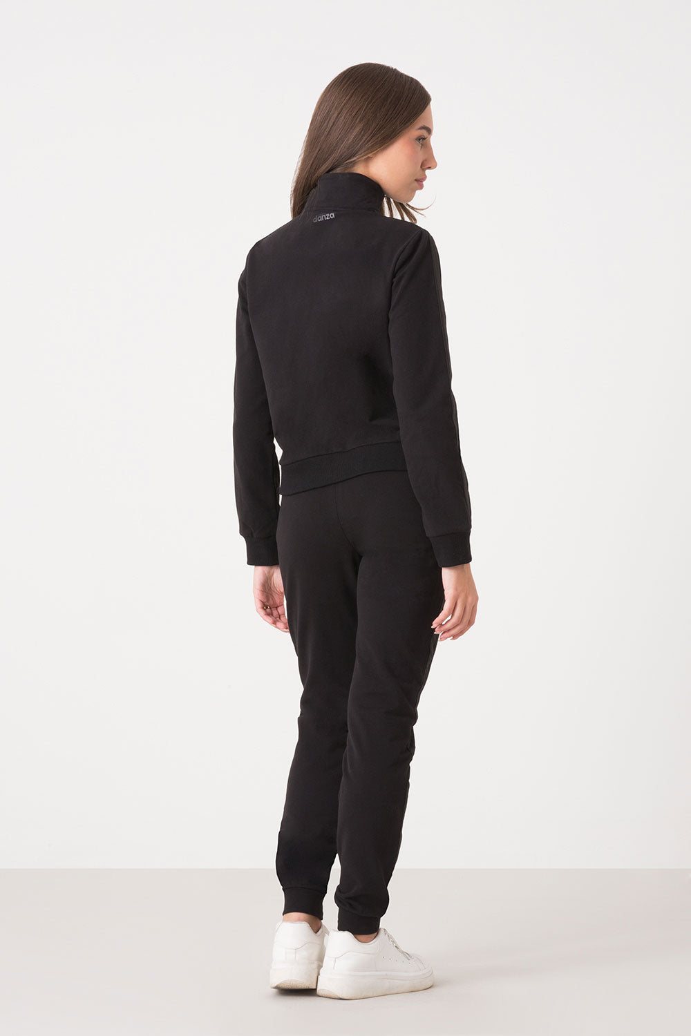 FELPA FULL ZIP COLLO IN PIEDI